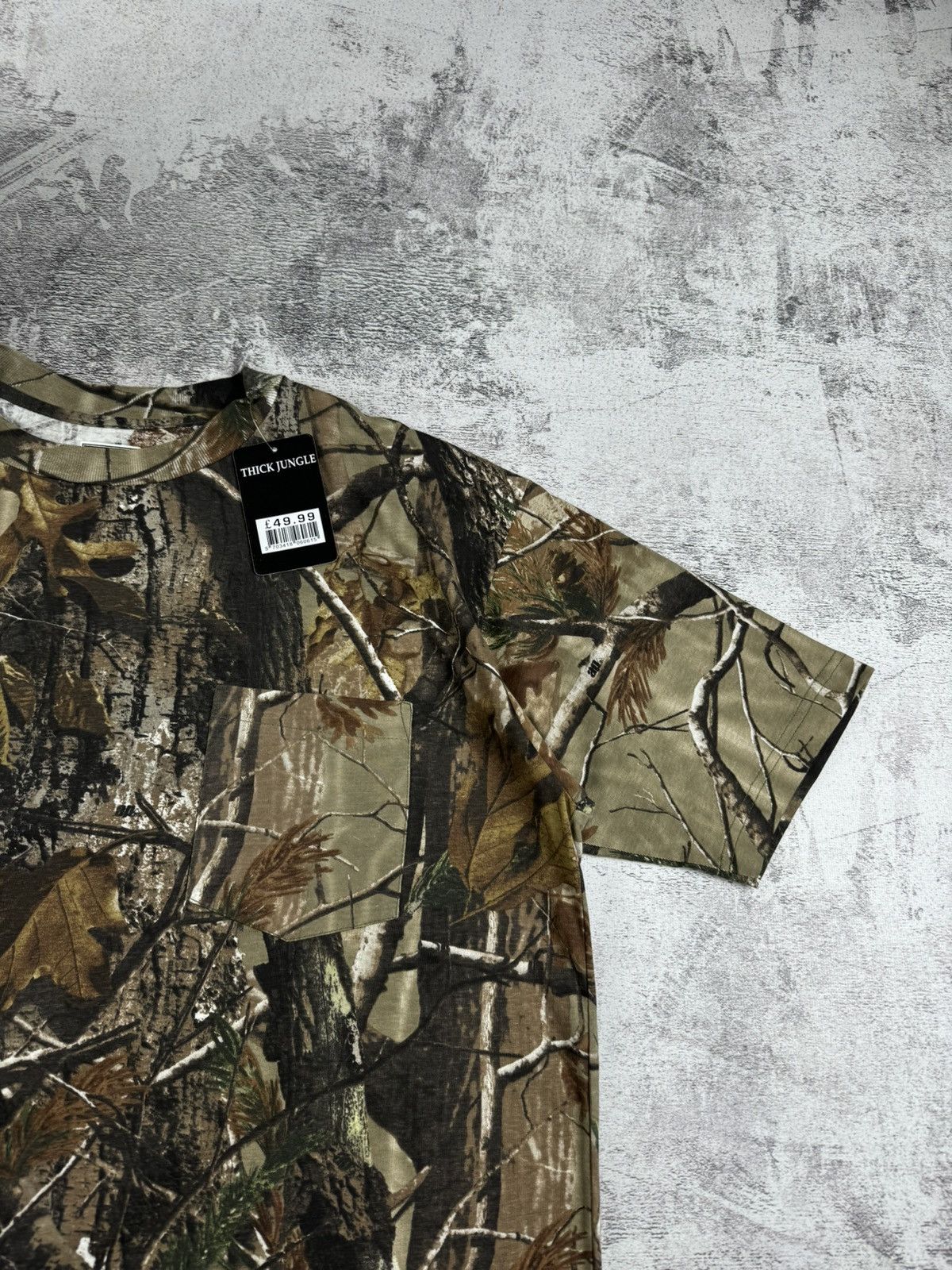 Realtree Vintage NEW Camo Realtree Thick Jungle Army Y2K T Shirt Tee Size US XXL / EU 58 / 5 - 7 Thumbnail