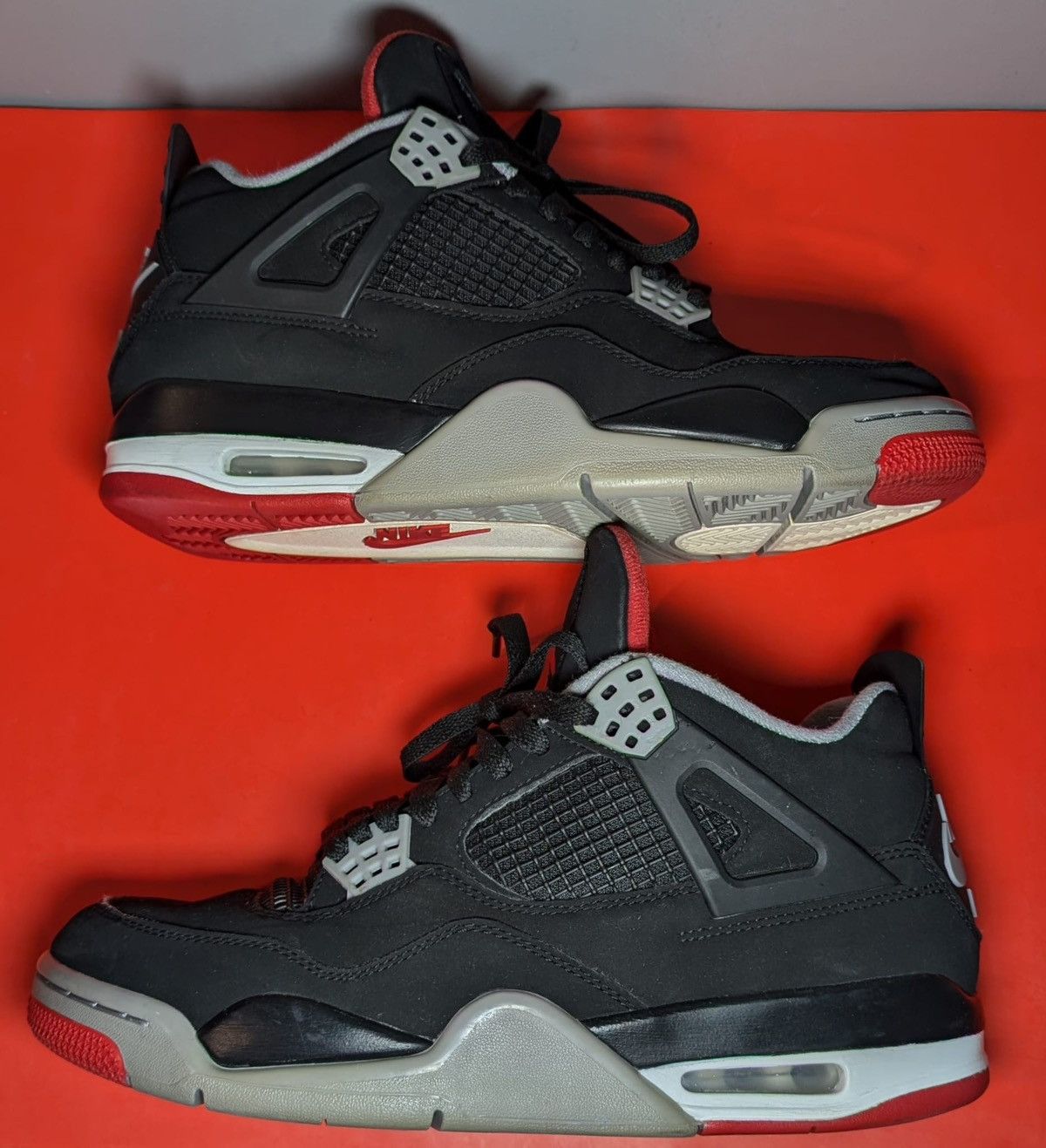 Jordan Brand Size 9 - Jordan 4 Retro OG Bred 2019 Size US 9 / EU 42 - 2 Thumbnail