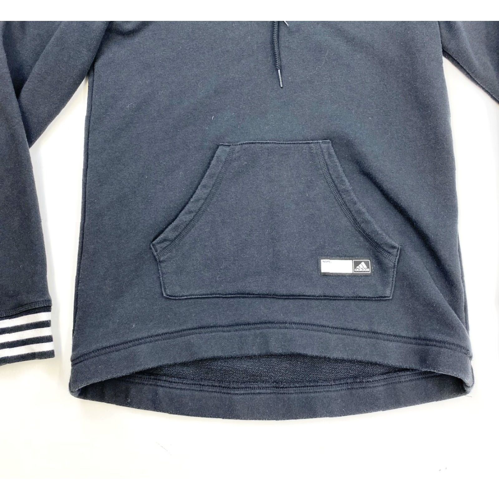 Adidas Adidas Hoodie Sweatshirt Women’s XS Black Pullover Long Sleeve Athleisure Trefoil Regular Size Type Hoodie Womens Size XS / US 0-2 / IT 36-38 - 2 Thumbnail