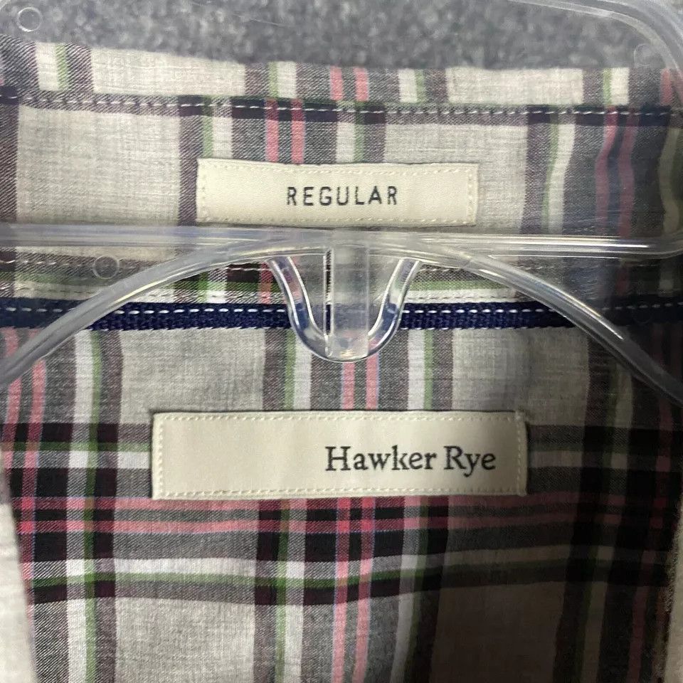 Other Hawker Rye Button Down Shirt Men's Small Regular Long Sleeve Size US S / EU 44-46 / 1 - 3 Thumbnail