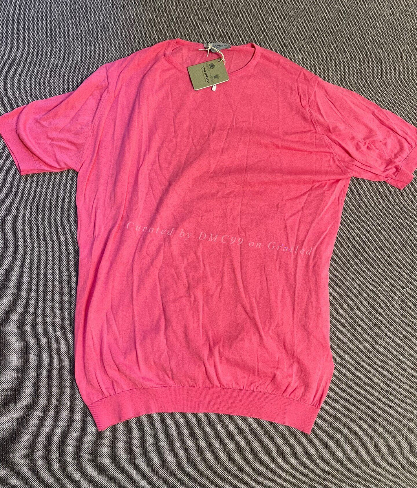 John Smedley John Smedley Short-Sleeve T-Shirt Size L / US 10 / IT 46 - 1 Thumbnail
