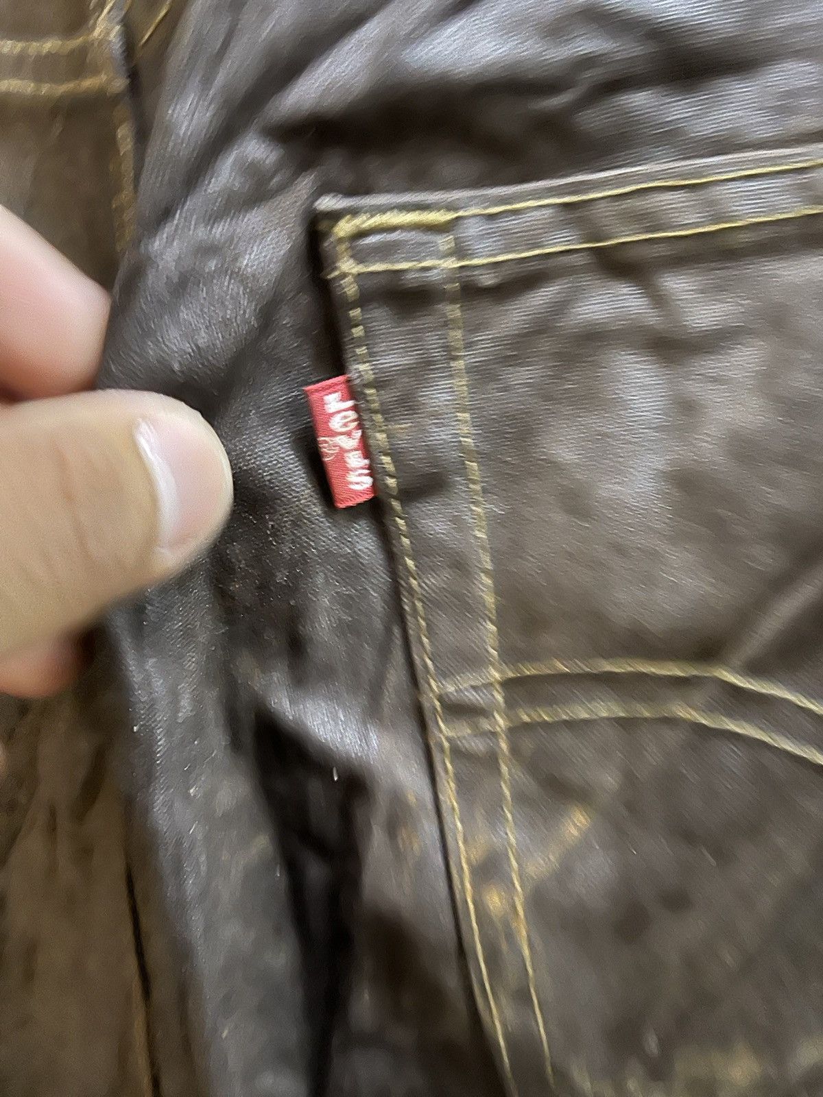 Levi's × Vintage Vintage Levis jeans Size US 32 / EU 48 - 5 Thumbnail