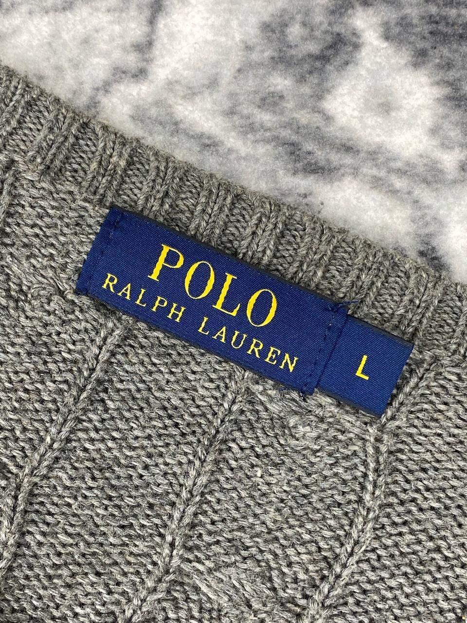 Polo Ralph Lauren Polo Ralph Lauen Cable Knit Sweater Size US L / EU 52-54 / 3 - 3 Thumbnail