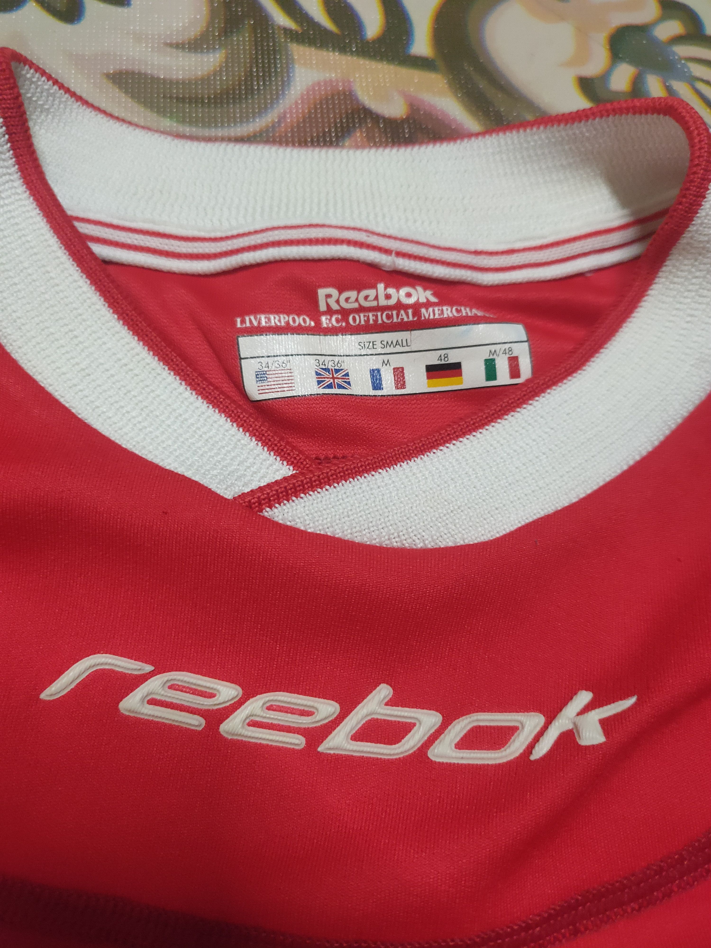 Vintage Vintage Liverpool 2002/2003 Home jersey Size US S / EU 44-46 / 1 - 7 Thumbnail