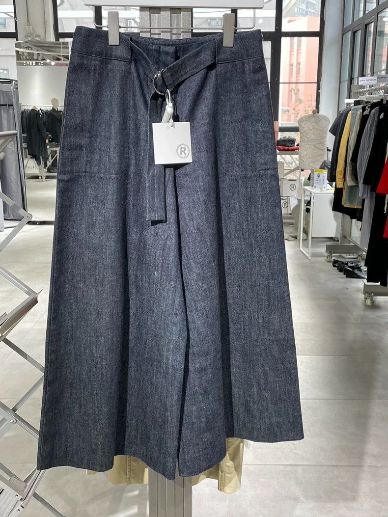 Maison Margiela Maison Margiela Wide-leg trousers Size 26" / US 2 / IT 38 - 5 Thumbnail