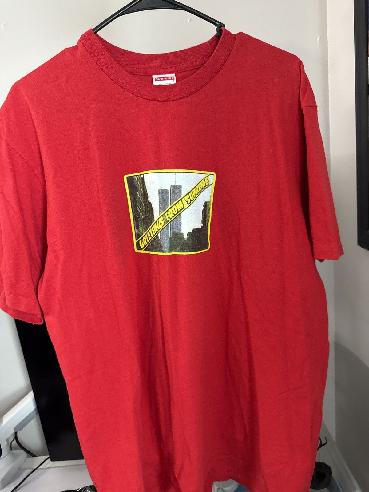 Supreme Greetings From Supreme Tee Size US L / EU 52-54 / 3 - 6 Thumbnail