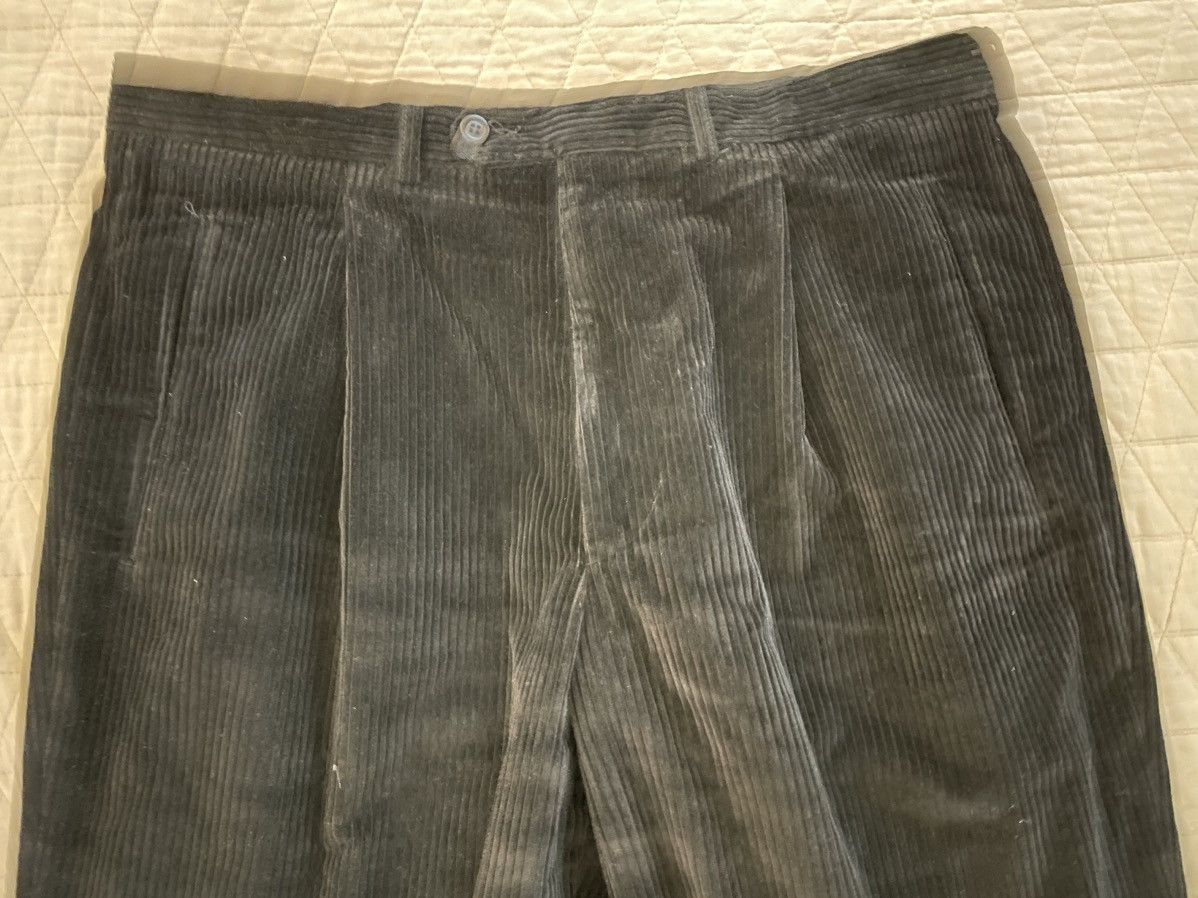 Other Pleat Front Wide Wale Corduroy Trouser Size US 36 / EU 52 - 6 Thumbnail