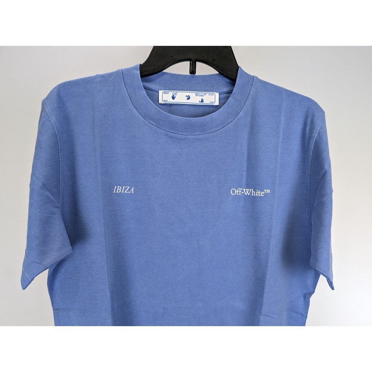 Off-White o1rshd1 SMR-Ibiza T-Shirt in Blue White Size US S / EU 44-46 / 1 - 8 Thumbnail