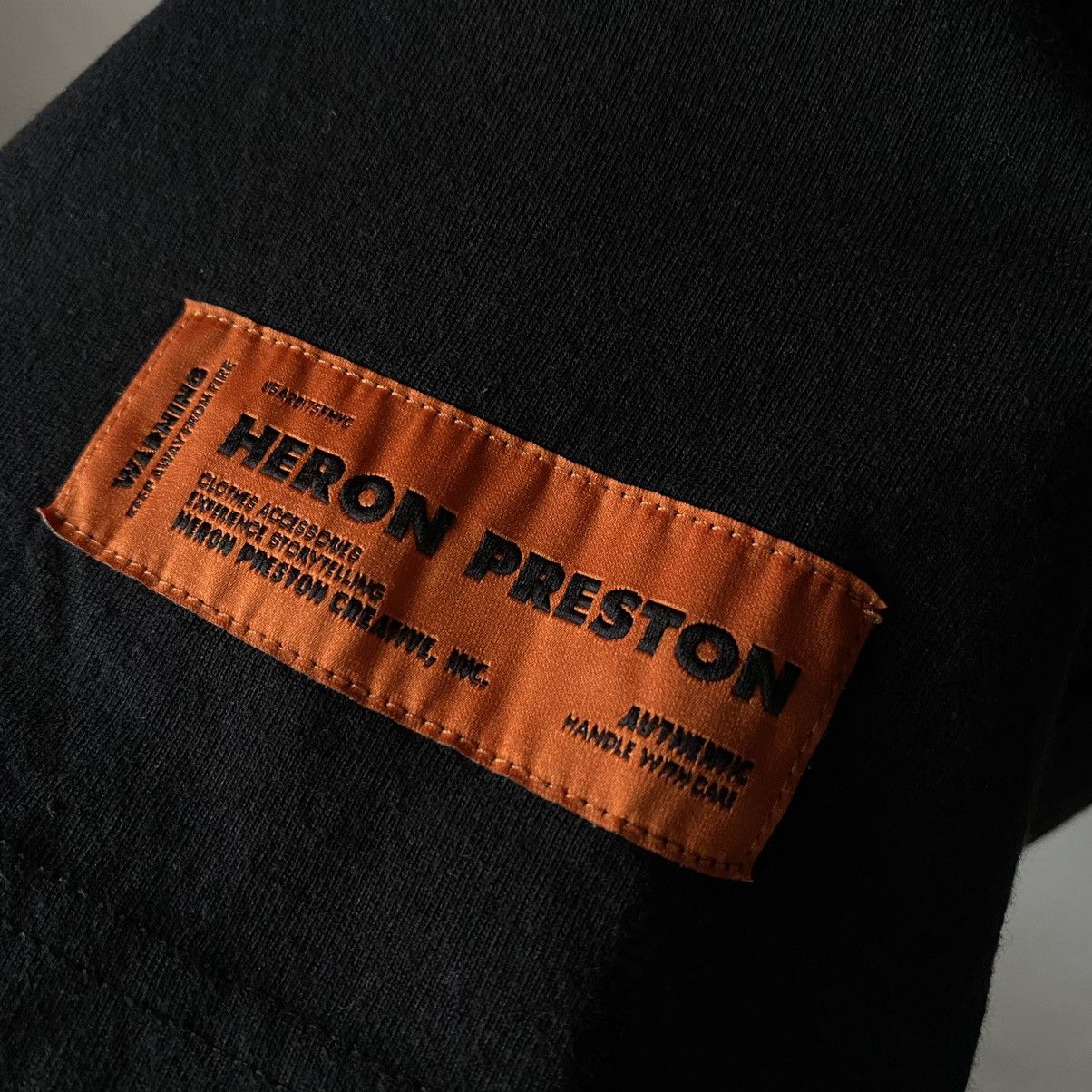 Heron Preston Bird Logo Oversized Tee Size US L / EU 52-54 / 3 - 3 Thumbnail