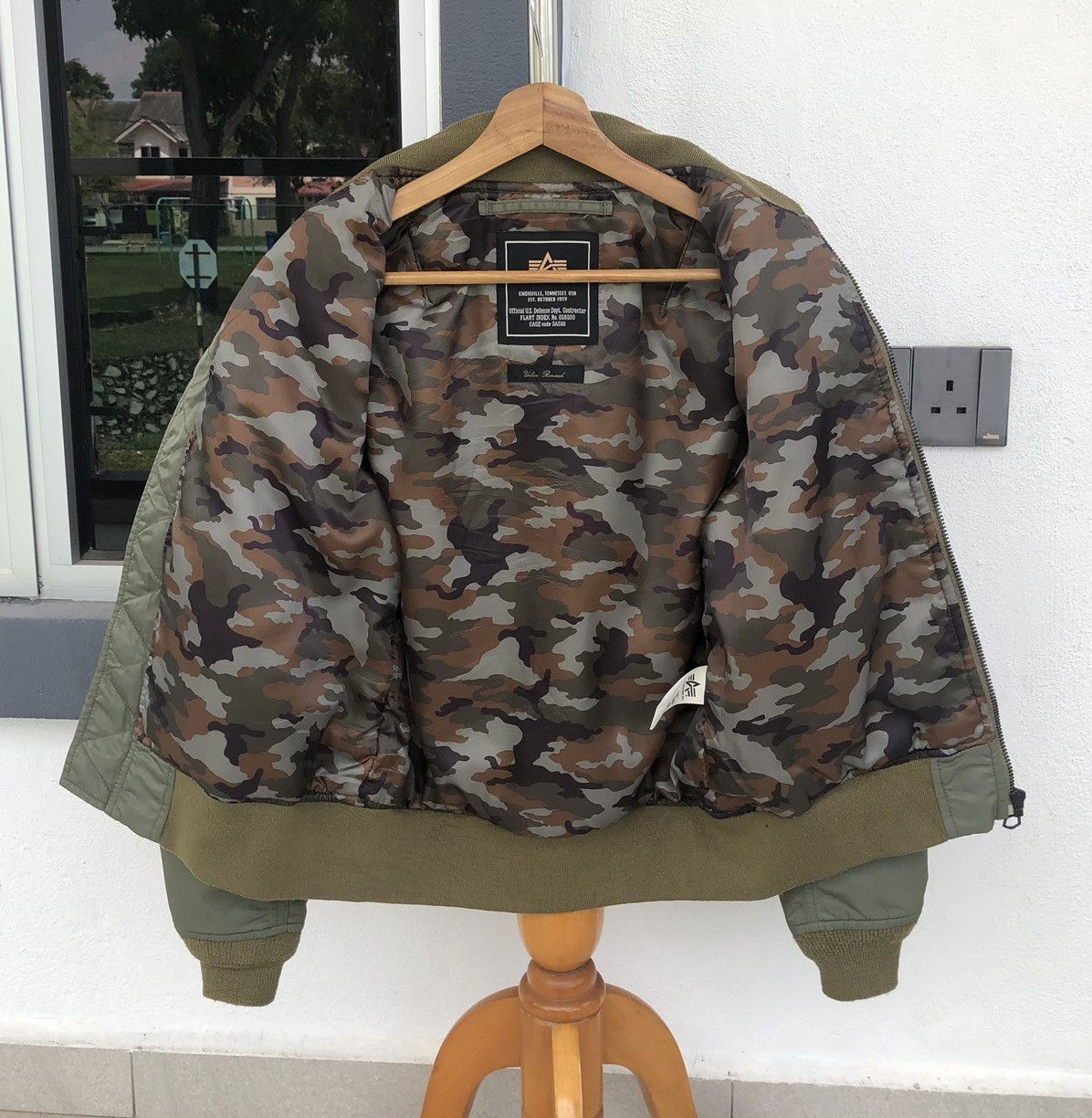 Alpha Industries ALPHA INDUSTRIES×URBAN RESEARCH LOOSE FIT MA-1 Bomber Jacket Size M / US 6-8 / IT 42-44 - 10 Thumbnail