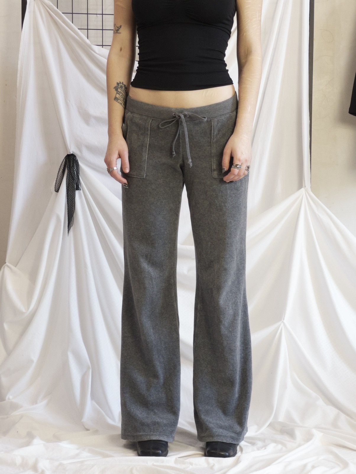 Juicy Couture Flared velour Juicy Couture pants Size 26" / US 2 / IT 38 - 1 Thumbnail
