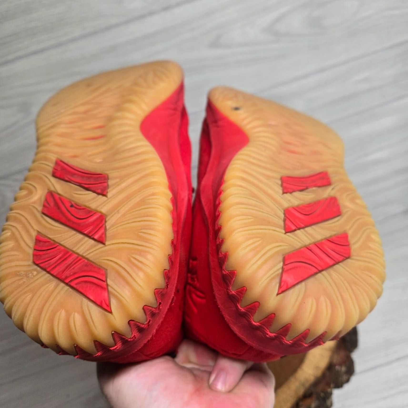 Adidas Adidas Dame 4 Low Top Basketball Sneakers Mens Size 15 Red CQ0186 Size US M / EU 48-50 / 2 - 7 Thumbnail