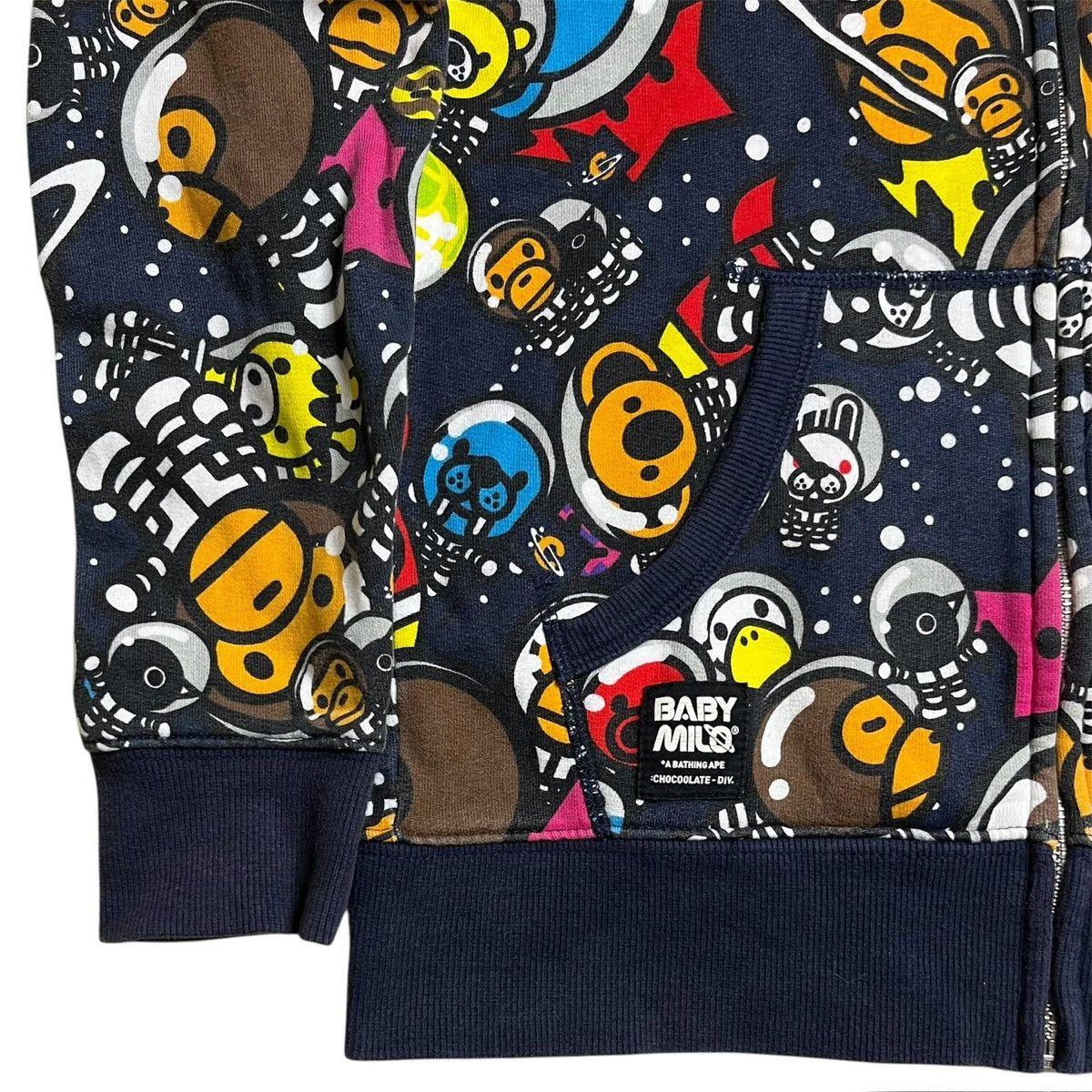 Other Baby Milo Chocoolate Space Zip Up Hoodie Size S / US 4 / IT 40 - 3 Thumbnail