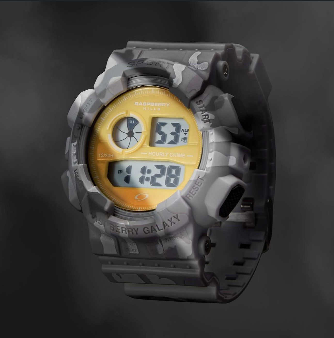 The GV Gallery The GV Gallery “Grey Camo” G-Shock Size ONE SIZE - 1 Thumbnail