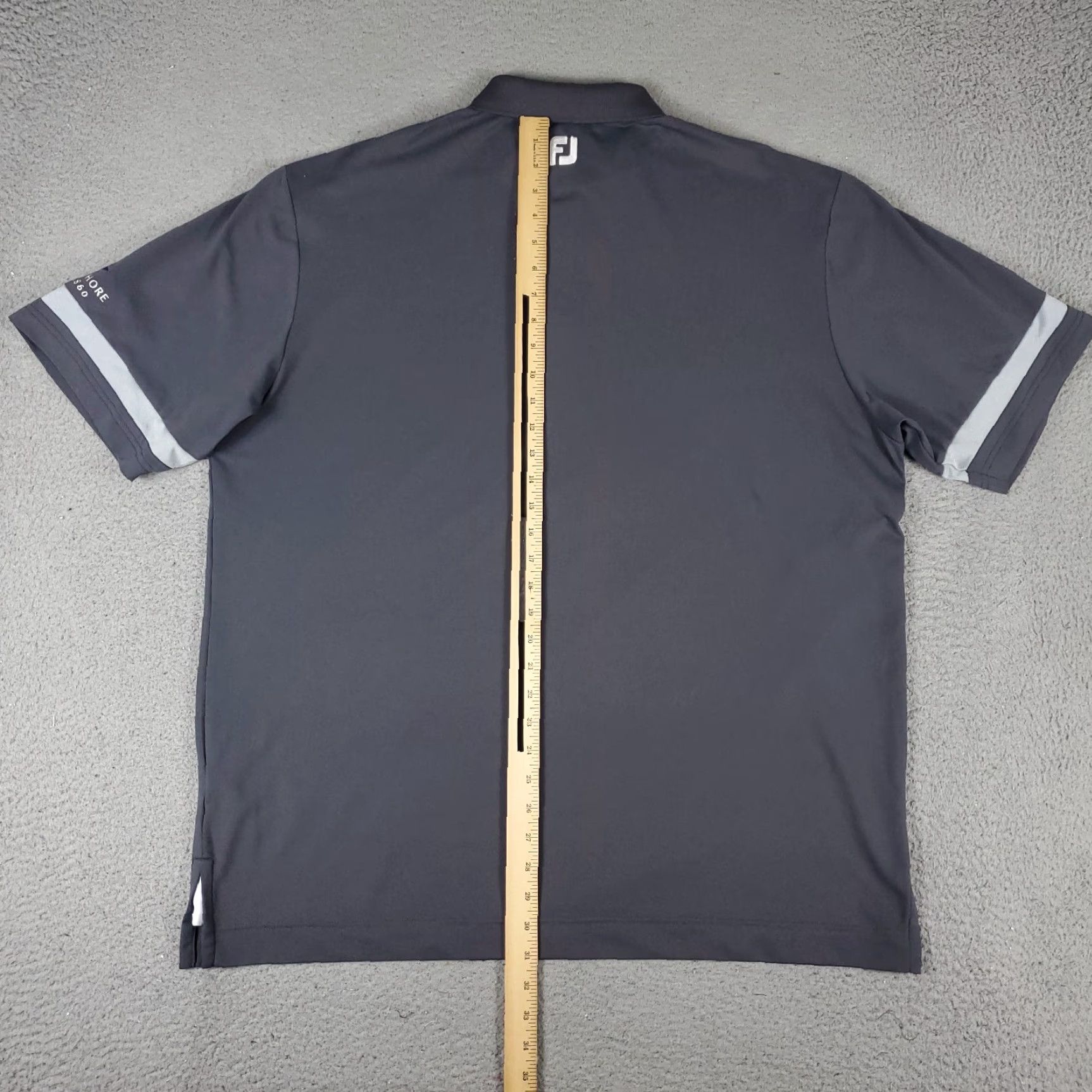 Footjoy FJ Polo Shirt Mens XL Gray Lakeshore Golf Casual Short Sleeve Shirt Size US XL / EU 56 / 4 - 4 Thumbnail