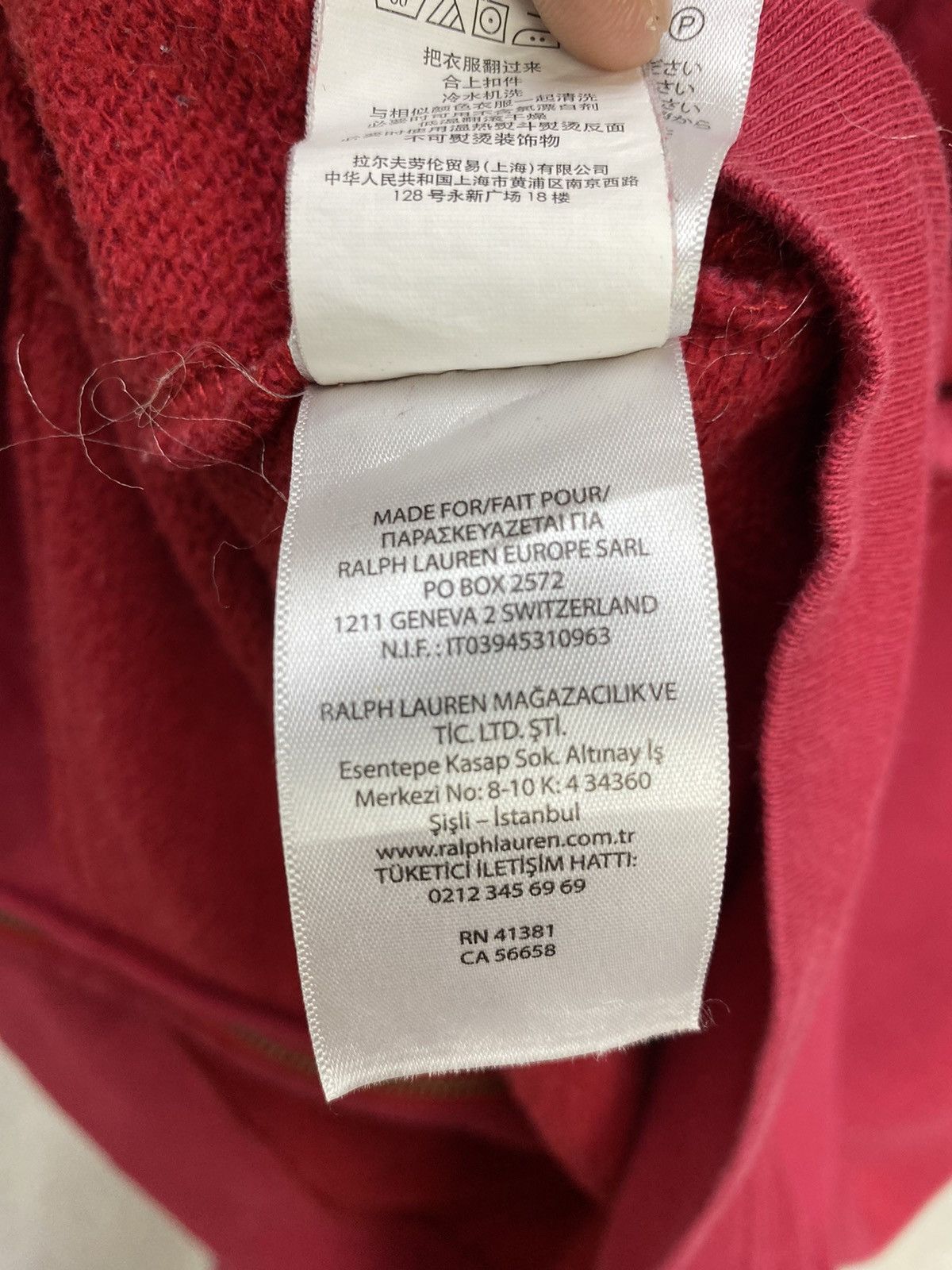 Polo Ralph Lauren Vintage Polo Ralph Lauren Hoodie Fullzip Spellout Size XL Size US XL / EU 56 / 4 - 10 Thumbnail