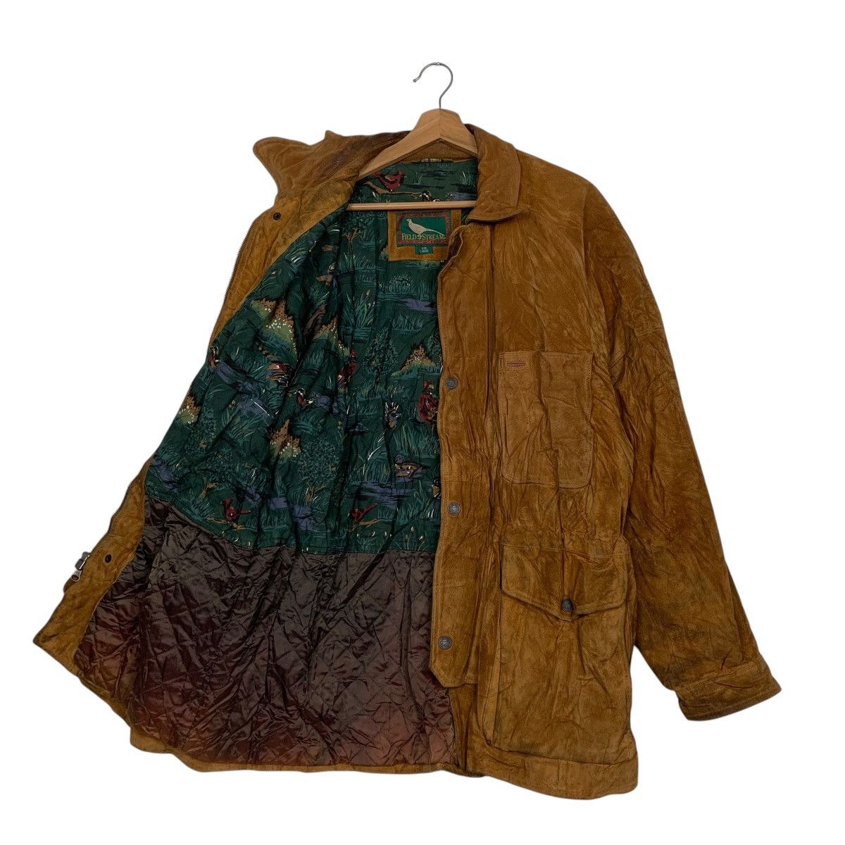 Japanese Brand Japanese Brand Field Stream Multipocket Leather Jacket Size US L / EU 52-54 / 3 - 9 Thumbnail