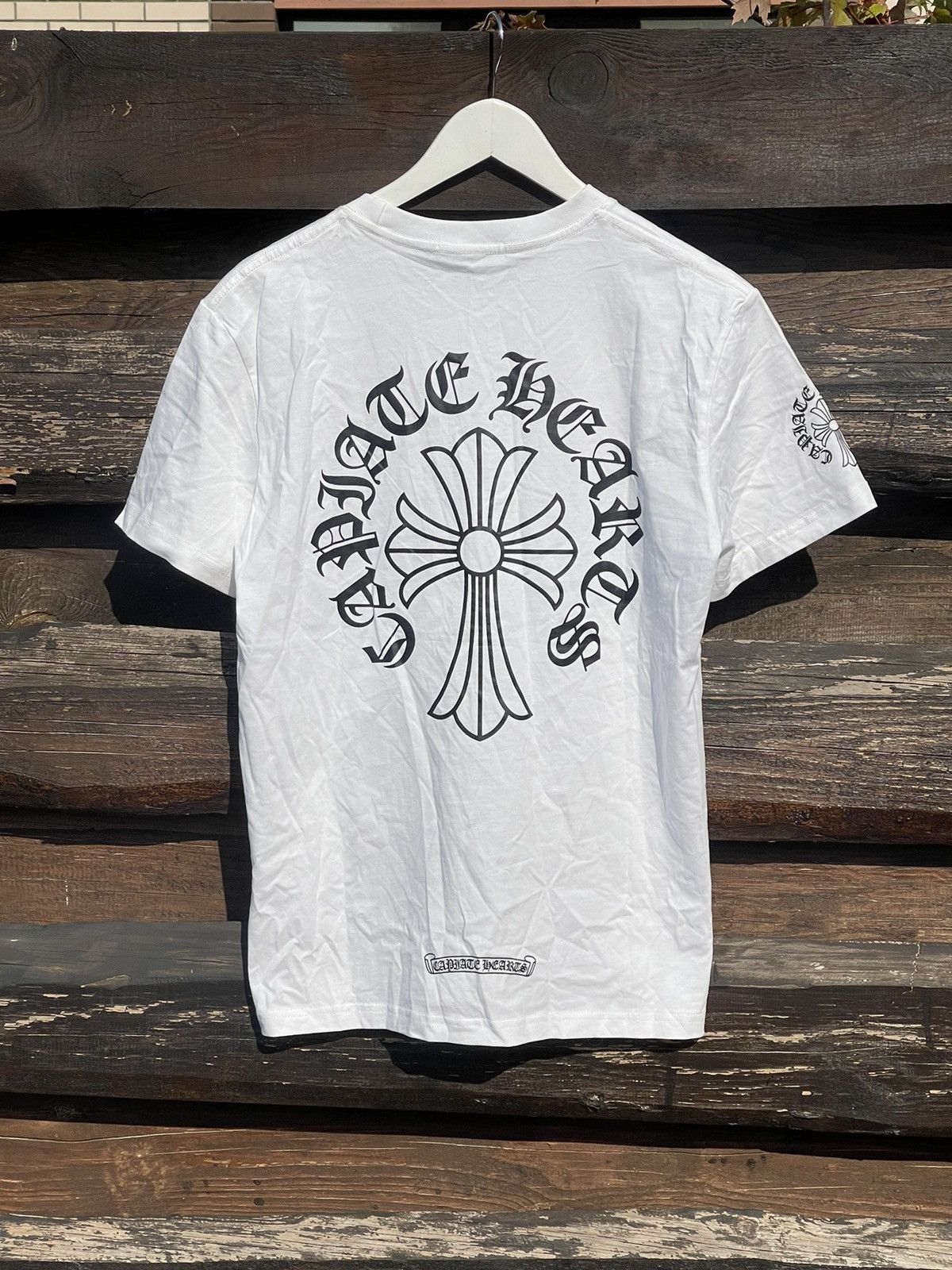 Other Capiate hearts white big logo cross print t-shirt Size US M / EU 48-50 / 2 - 4 Thumbnail