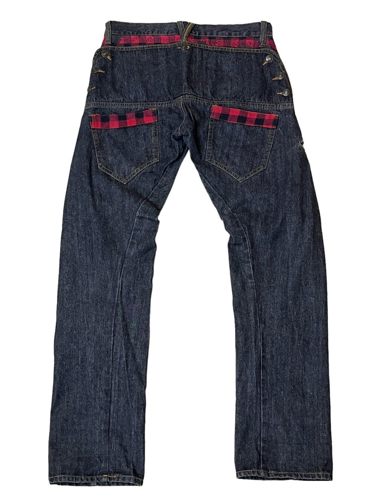 Le Grande Bleu (L.G.B.) SICK🔥JAPANESE BRAND SUGGESTION ACTIVE STREET JEANS Size US 32 / EU 48 - 2 Thumbnail