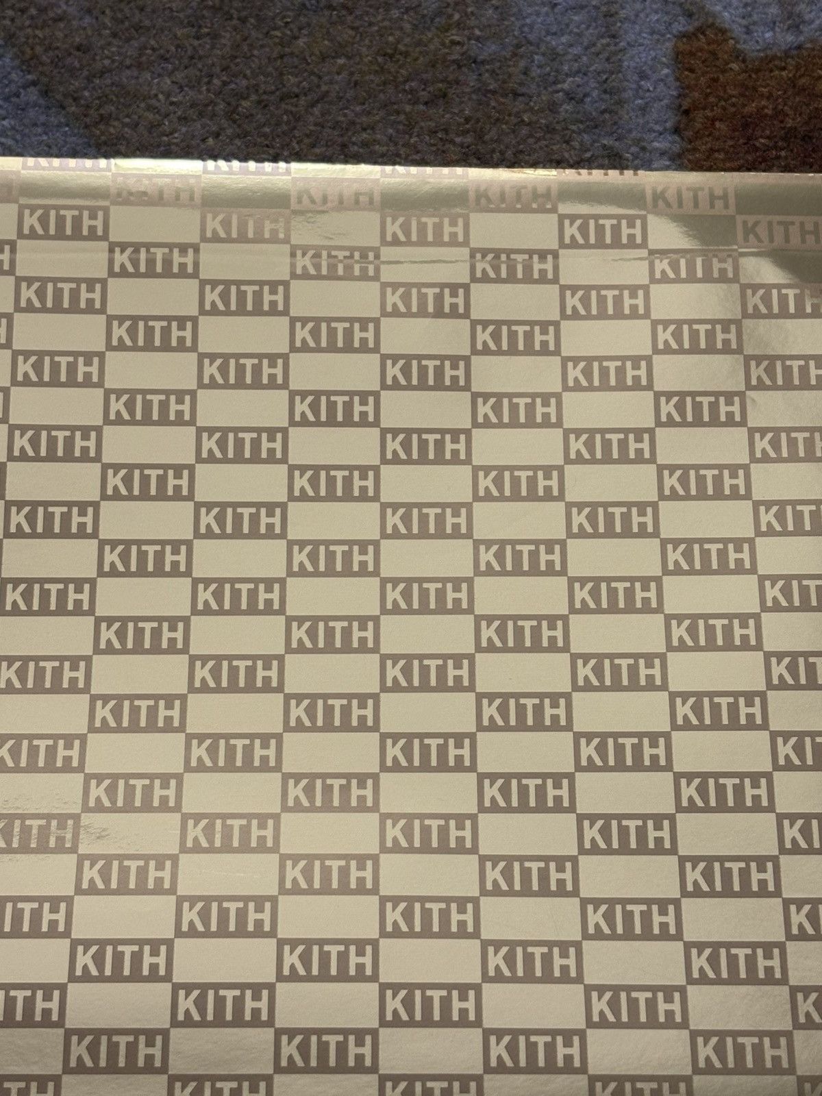 Kith Kith Gold Monogram Logo Wrapping Paper (Single Sheet) Size ONE SIZE - 2 Thumbnail