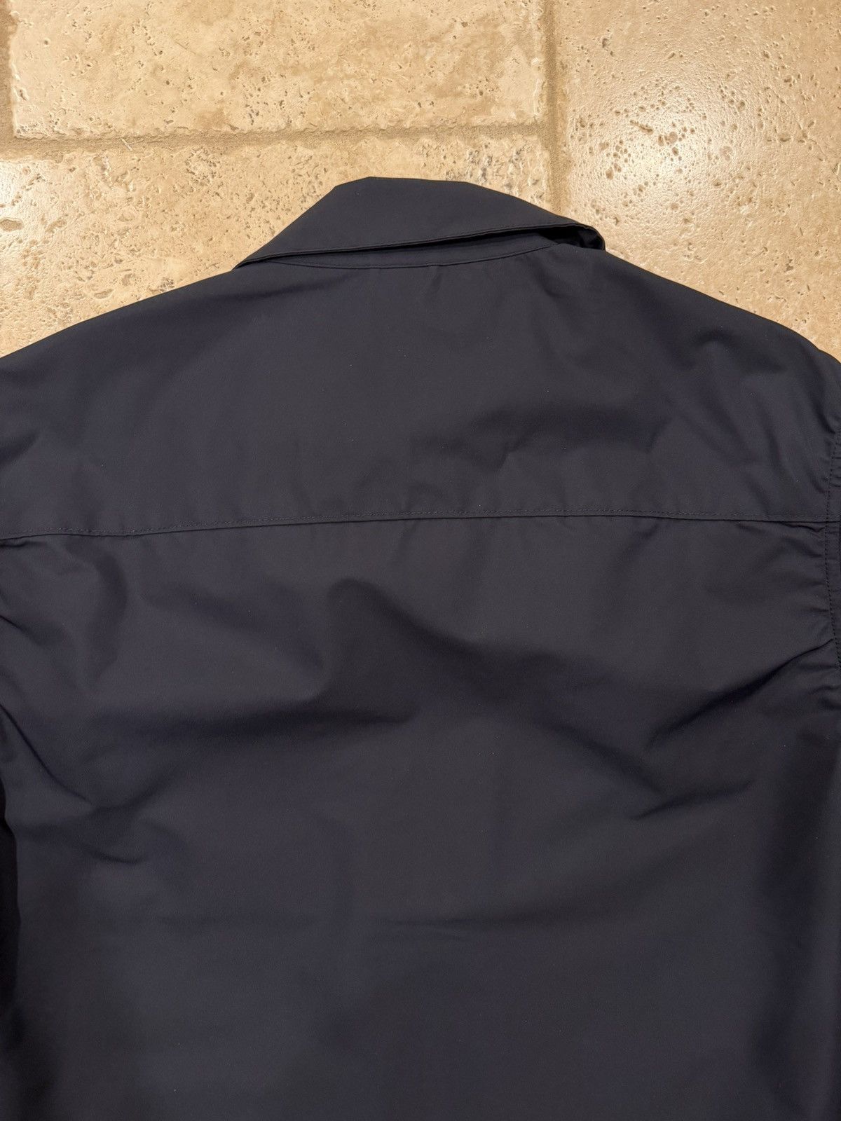 Chrome Hearts Chrome Hearts Carpenter Leather/Nylon Dagger Zip Up Shirt Size US XL / EU 56 / 4 - 15 Thumbnail