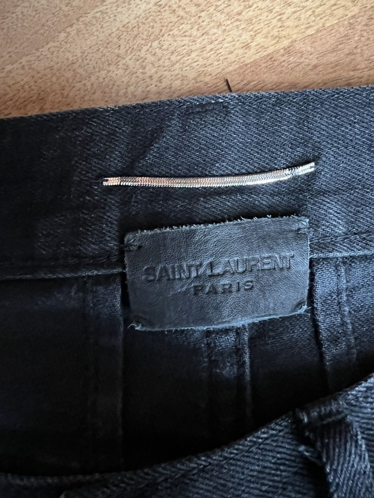 Hedi Slimane × Saint Laurent Paris Saint Laurent Paris D01 Denim Size US 28 / EU 44 - 4 Thumbnail