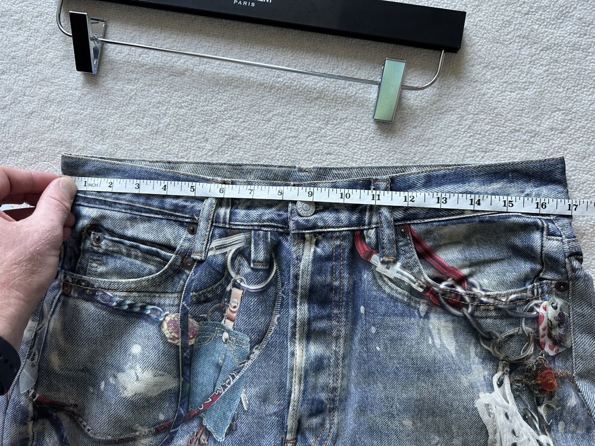 Acne Studios SS24 Acne studios loose fit rope chain jeans 48 Size US 32 / EU 48 - 3 Thumbnail