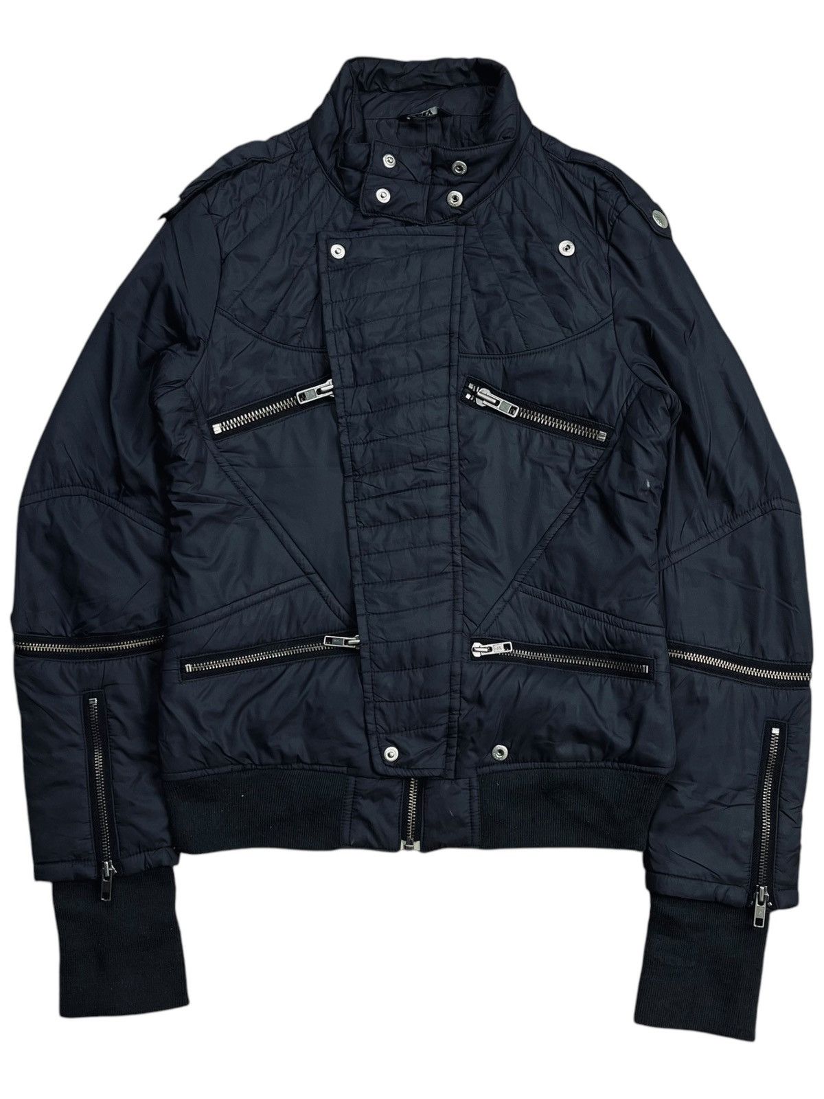 If Six Was Nine 2000s SLY - Multizip Cyber Jacket Size US M / EU 48-50 / 2 - 1 Thumbnail