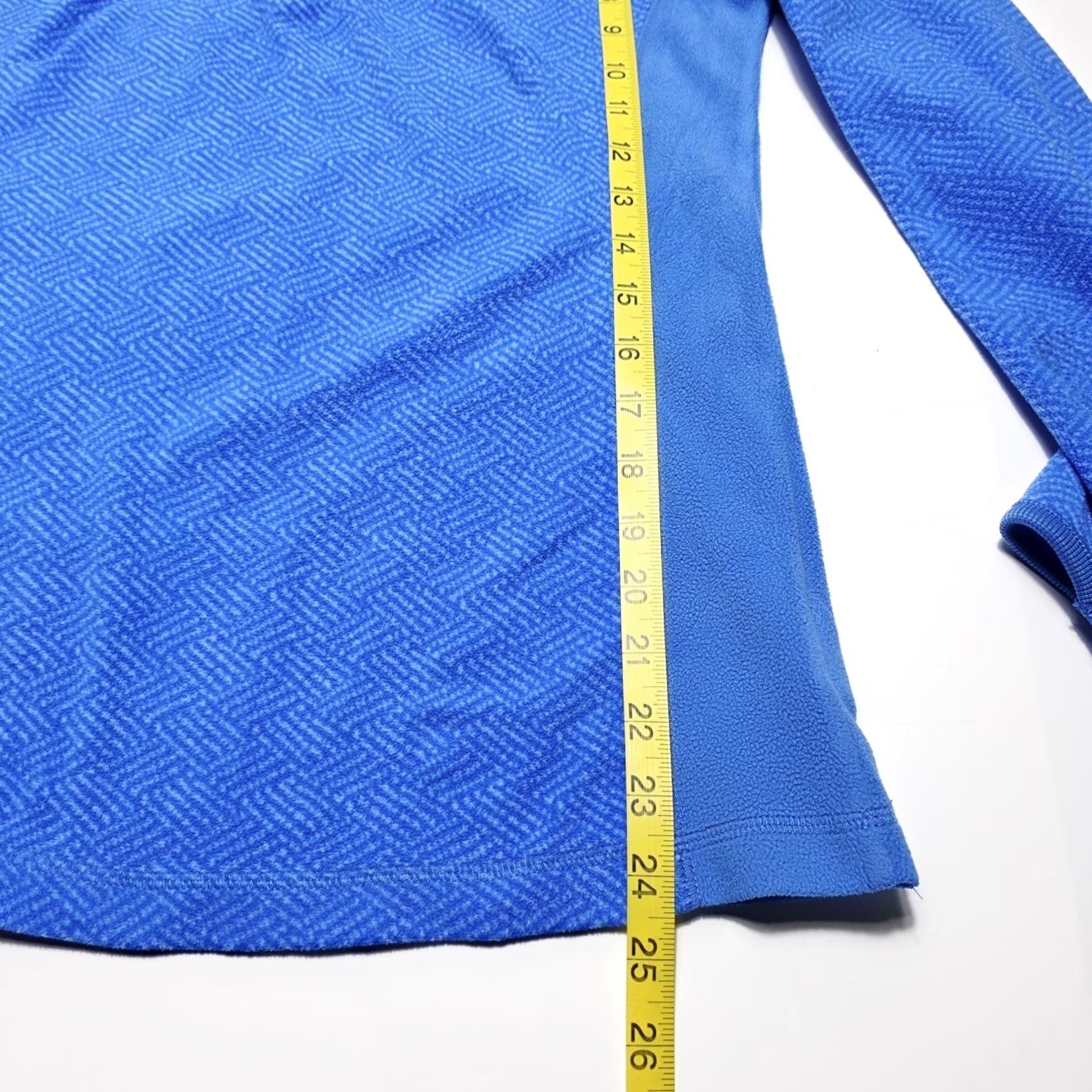 Vintage Columbia Pullover Jacket 1/4 Zip Blue Women Medium Fleece Sweatshirt Size M / US 6-8 / IT 42-44 - 4 Thumbnail