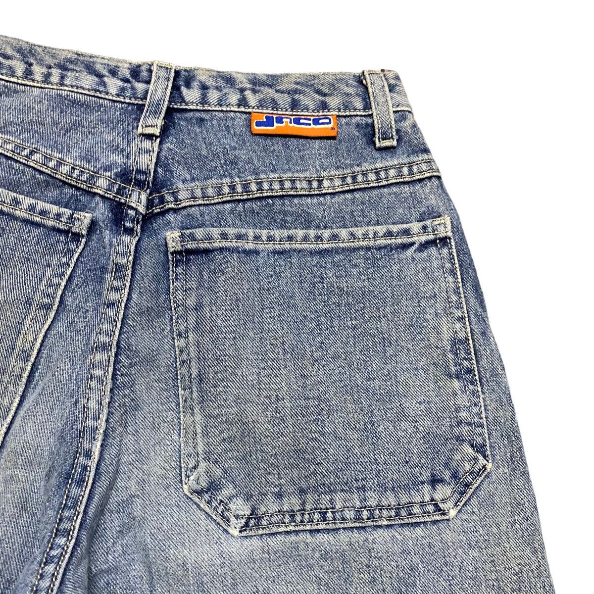 JNCO Vintage 90s JNCO Roomy Girlie Stuff Bottom Opening Pants Size 26" / US 2 / IT 38 - 12 Thumbnail
