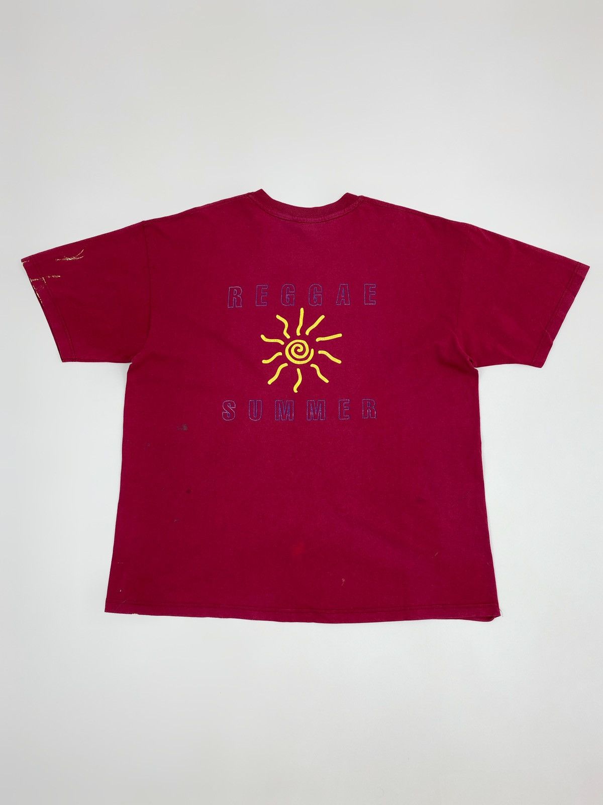 Band Tees 1994 Vintage Thrashed UB40 Reggae Summer Tour Graphic Tee Size US XL / EU 56 / 4 - 8 Thumbnail