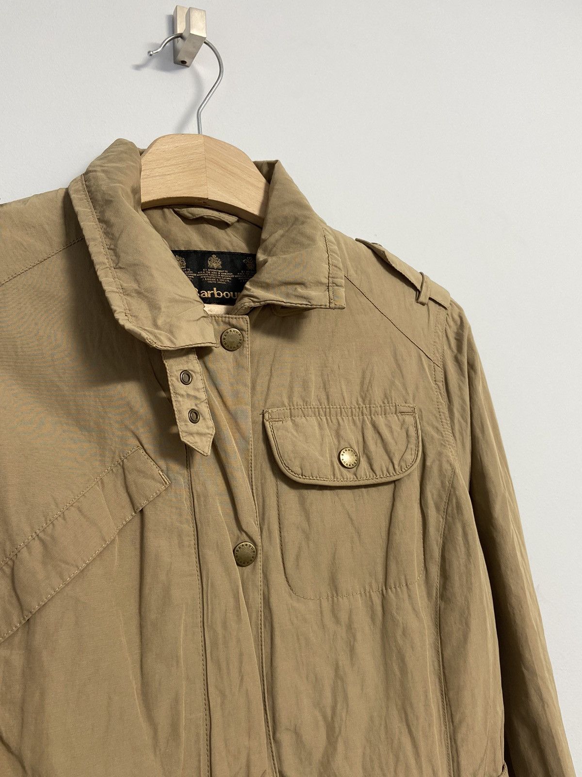 Barbour Barbour Ladies Steel Amelia Classic Field Jacket Size M / US 6-8 / IT 42-44 - 5 Thumbnail