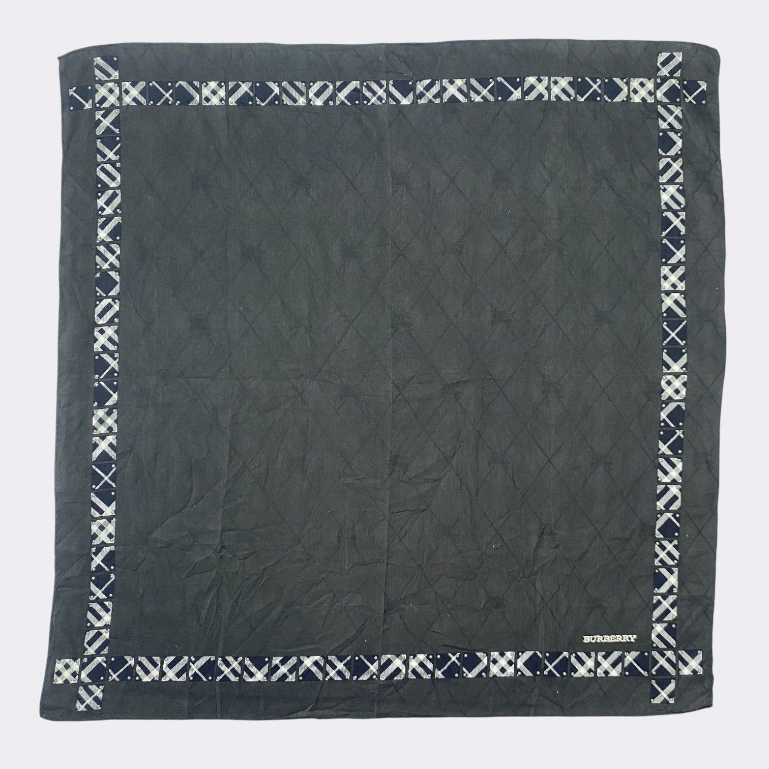 Burberry Vintage Burberry Handkerchief Neckerchief Bandana H197R Size ONE SIZE - 2 Thumbnail