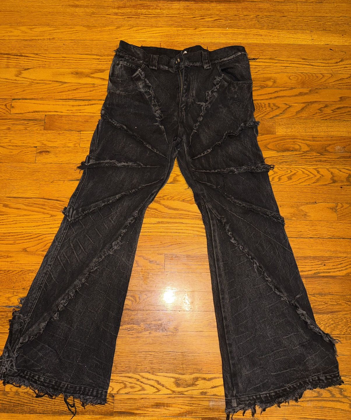 Other WEBBED WIDE FLARE JEANS size 34 Size US 34 / EU 50 - 1 Thumbnail