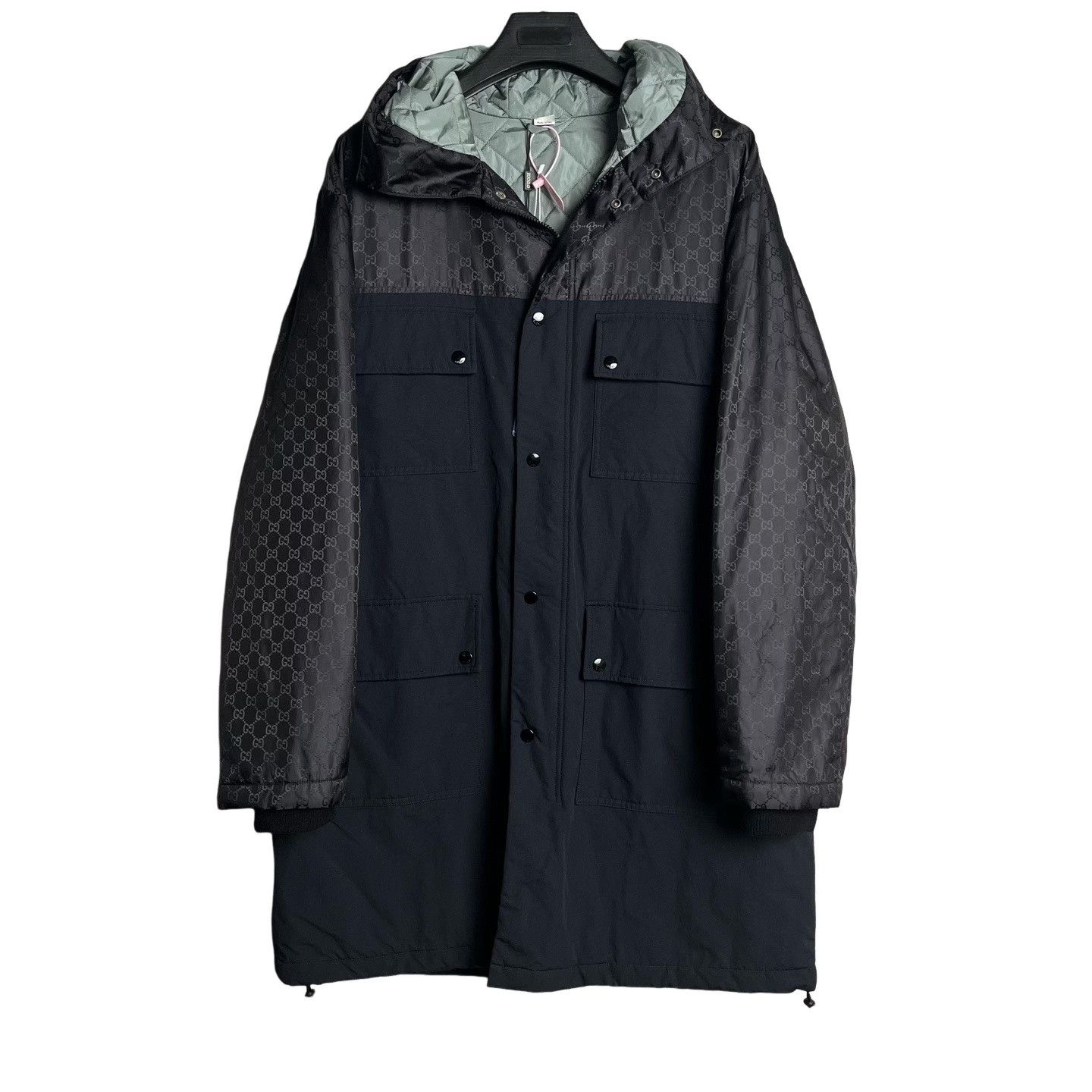 Gucci Gucci Monogram Panel Down Parka Size 50 Size US M / EU 48-50 / 2 - 1 Thumbnail