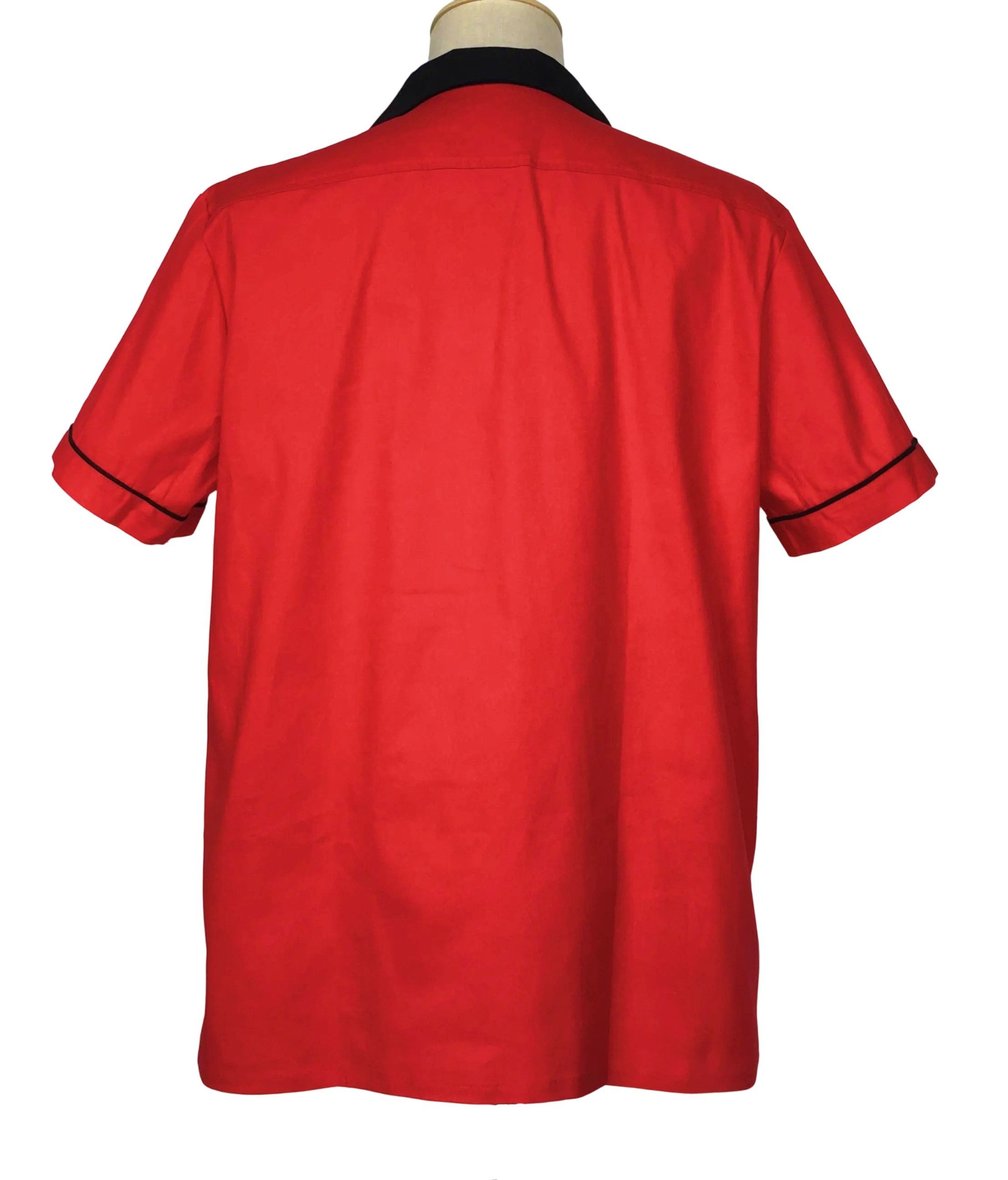 Other Red-Short Sleeve Bowling Shirts Pocket Casual Clothing Size US L / EU 52-54 / 3 - 3 Thumbnail