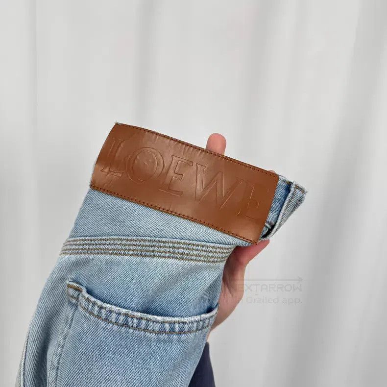 Loewe Loewe Colorful Patch Pocket Washed Denim Pants Size 24" / US 00 / IT 34 - 5 Thumbnail