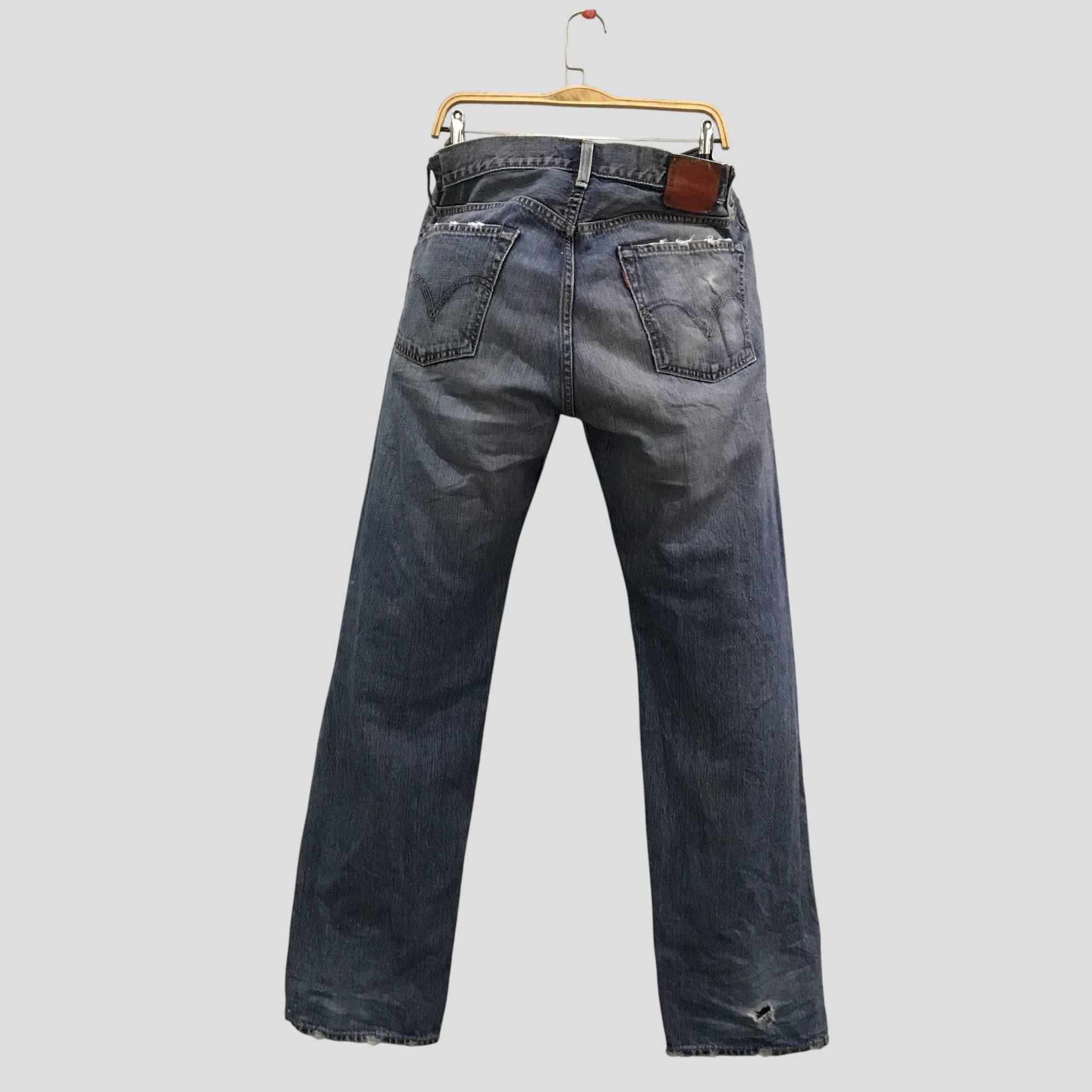 Levi's Vintage Levi’s 503 Jeans Distressed Blue Faded Straight Leg Size US 36 / EU 52 - 2 Thumbnail