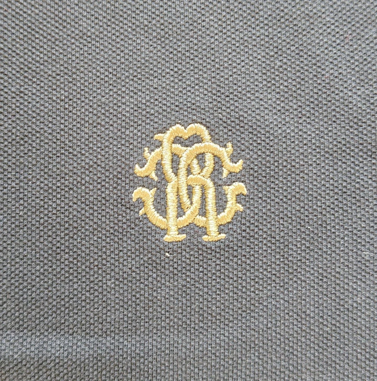 Roberto Cavalli Robert Cavalli RC Monogram-Embroidered Polo Shirt T / 6009 Size US L / EU 52-54 / 3 - 3 Thumbnail