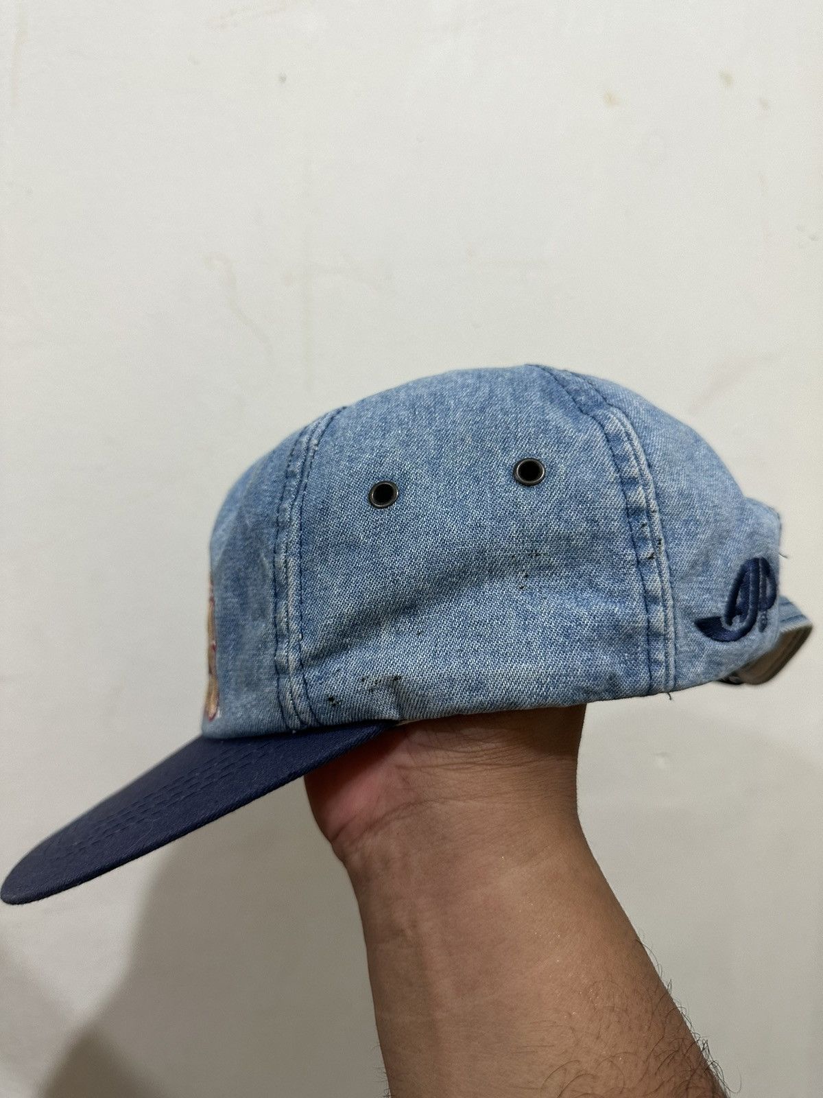NBA VTG 90’s Denver Nuggets Retro Denim Hat Size ONE SIZE - 3 Thumbnail