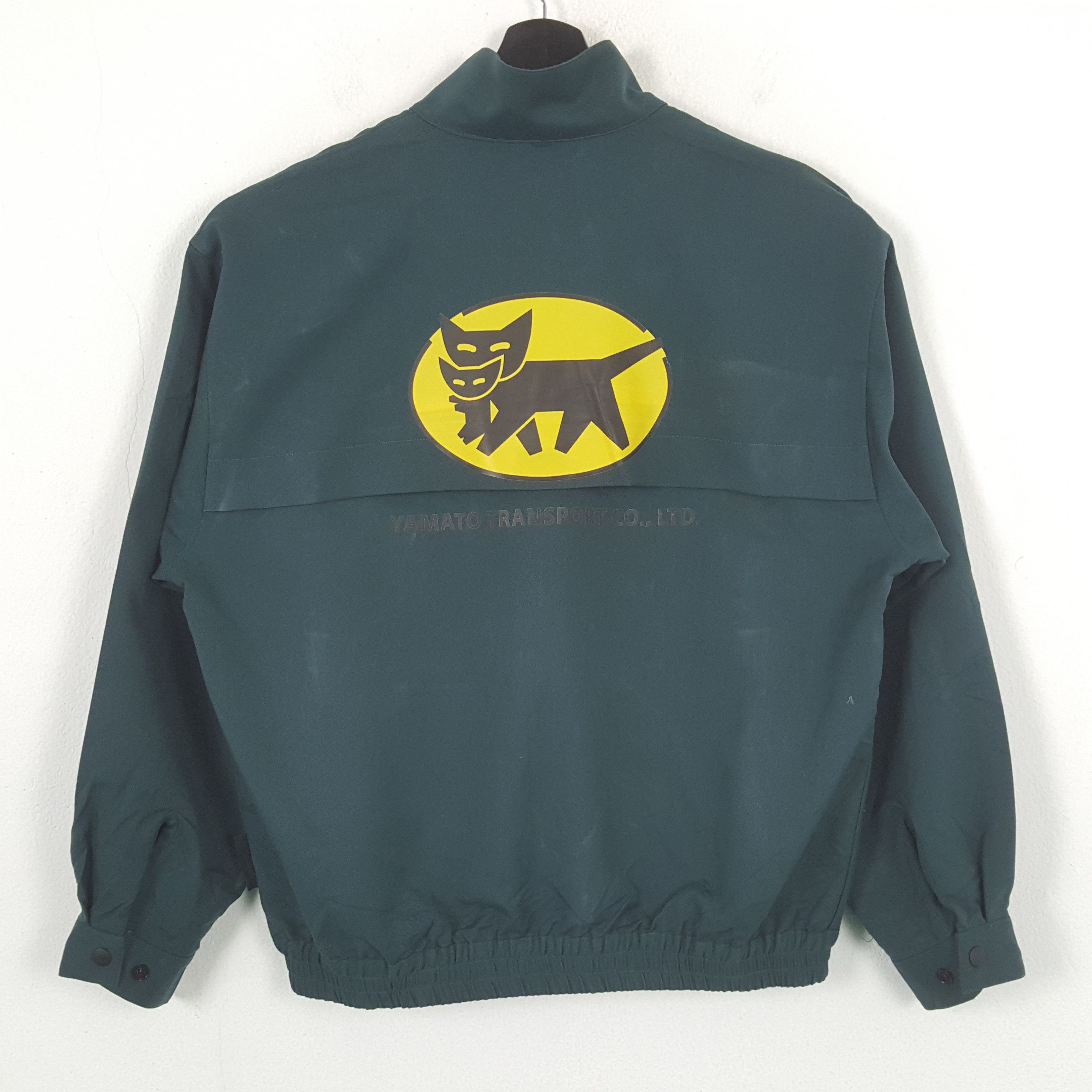 Japanese Brand × Vintage YAMATO TRANSPORT Japanese Workwear Custom Jacket C286N20 Size US M / EU 48-50 / 2 - 1 Thumbnail