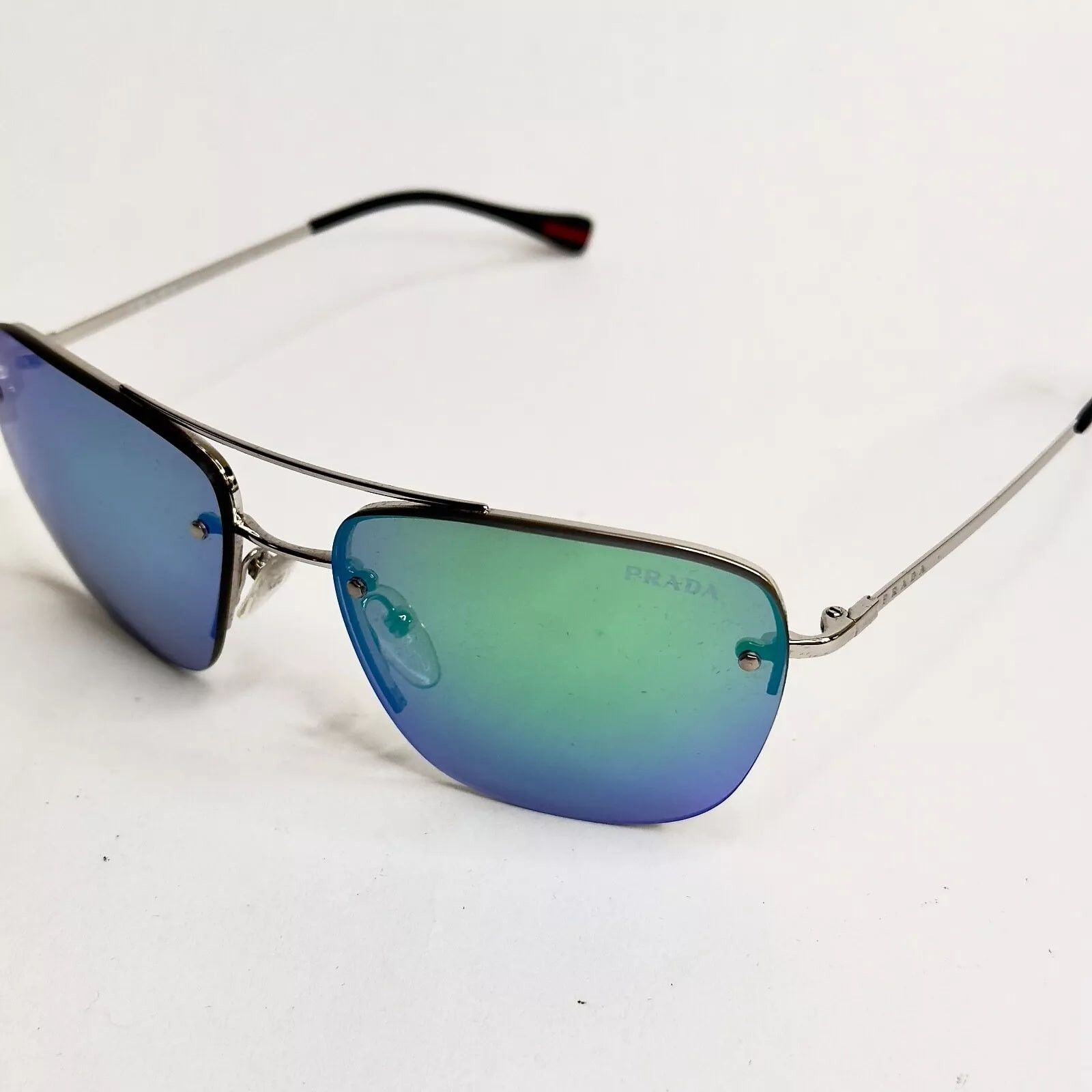 Prada PRADA 52R Linea Rossa Spectrum Sport Pilot Sunglasses PS52RS Size ONE SIZE - 9 Thumbnail