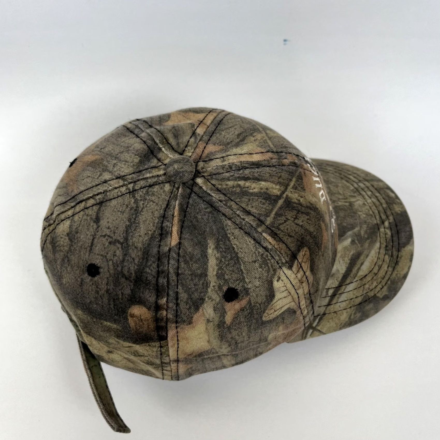 Vintage Ducks Unlimited Hat Cap Strap Back One Size Mens Brown Camo Hunting Outdoor Size ONE SIZE - 6 Thumbnail