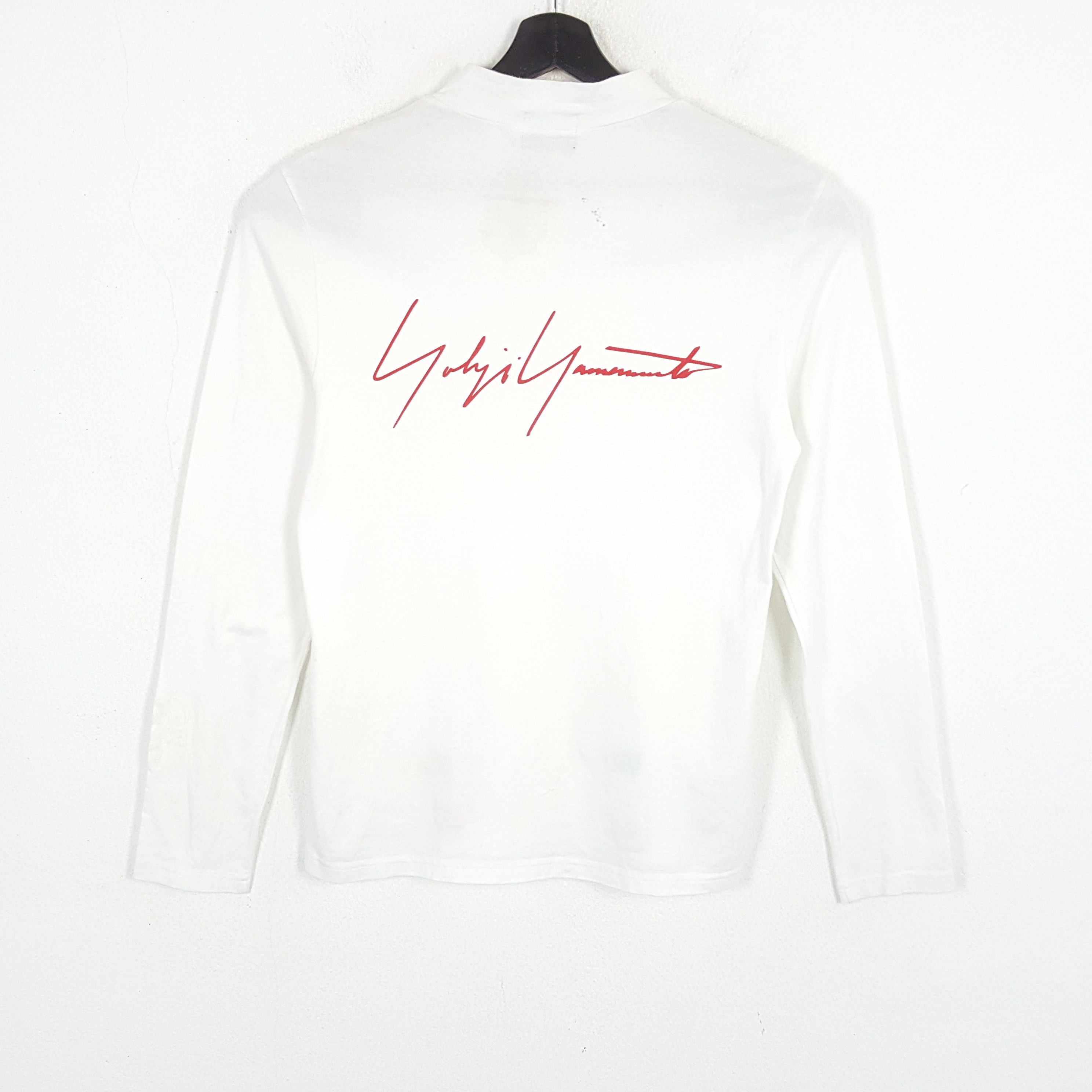 Japanese Brand × Vintage × Yohji Yamamoto YOHJI YAMAMOTO Japanese Designer Custom Tshirt Size US M / EU 48-50 / 2 - 1 Thumbnail
