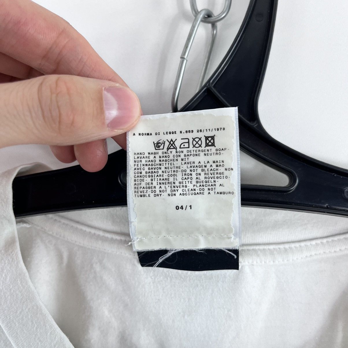 Just Cavalli Vintage Just Cavalli T-Shirt Big Logo White Size XXL Size US XXL / EU 58 / 5 - 9 Thumbnail