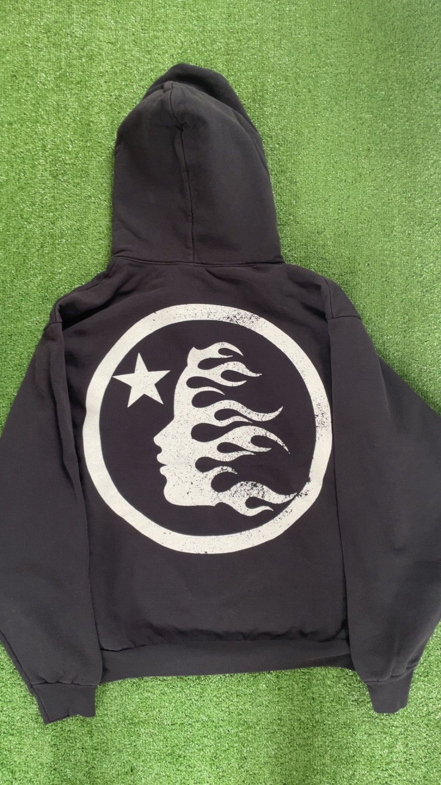 HELLSTAR Hellstar Studios Basic Logo Hoodie Faded Black Size US M / EU 48-50 / 2 - 2 Thumbnail