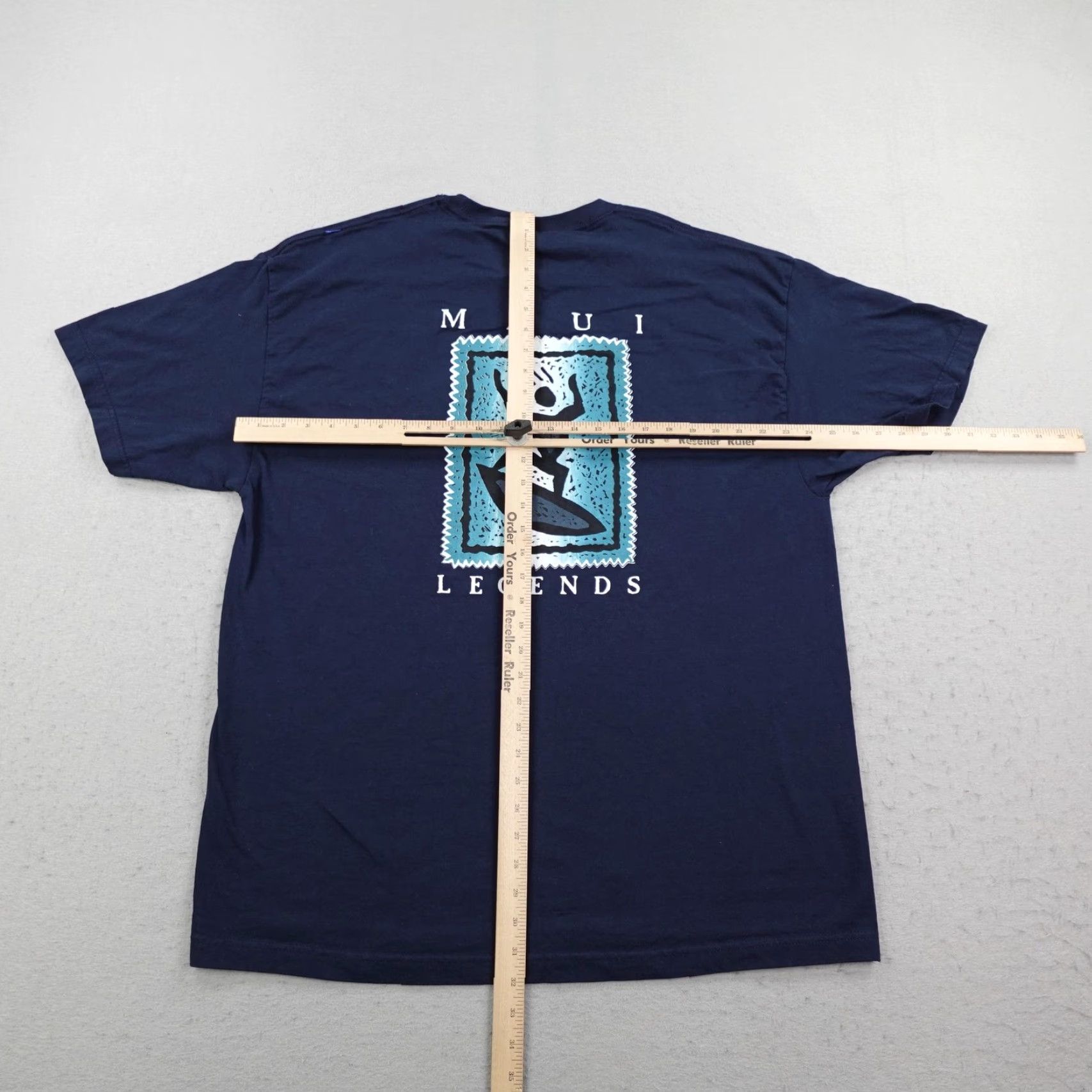 Vintage VINTAGE Maui Legends Shirt Mens 2XL Blue Hawaiian Surf Surfer Hawaii Aloha Y2K Size US XXL / EU 58 / 5 - 5 Thumbnail