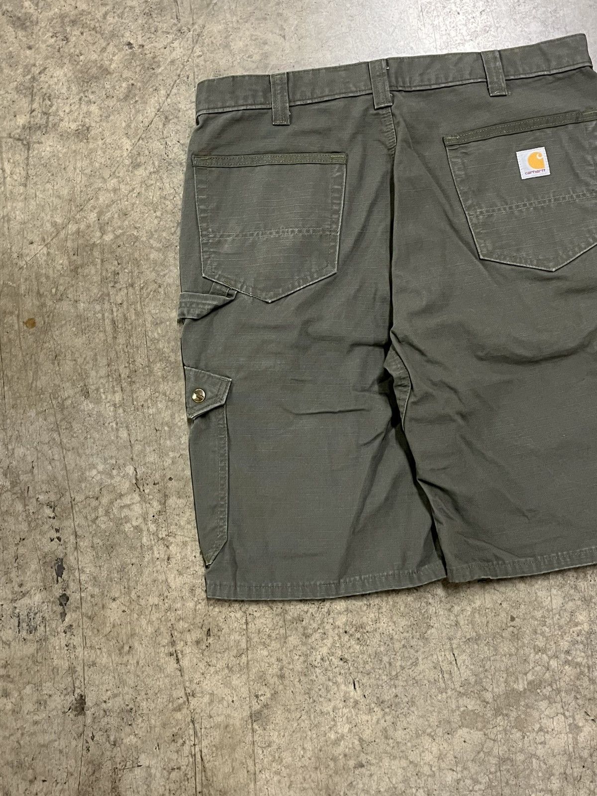 Carhartt × Vintage Carhartt baggy fit shorts cargo carpenter skater streetwear Size US 36 / EU 52 - 3 Thumbnail