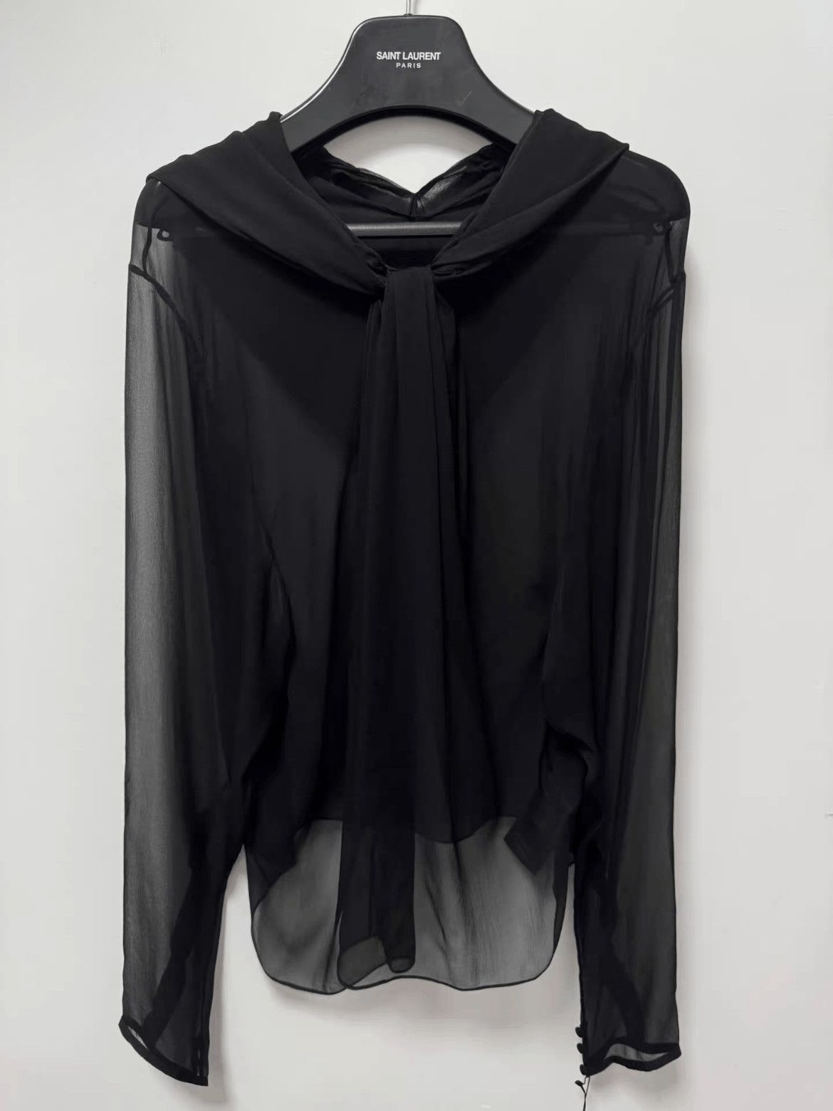 Saint Laurent Paris Saint Laurent Paris 23Aw Runway Silk Shirt-2508 Size US M / EU 48-50 / 2 - 1 Thumbnail
