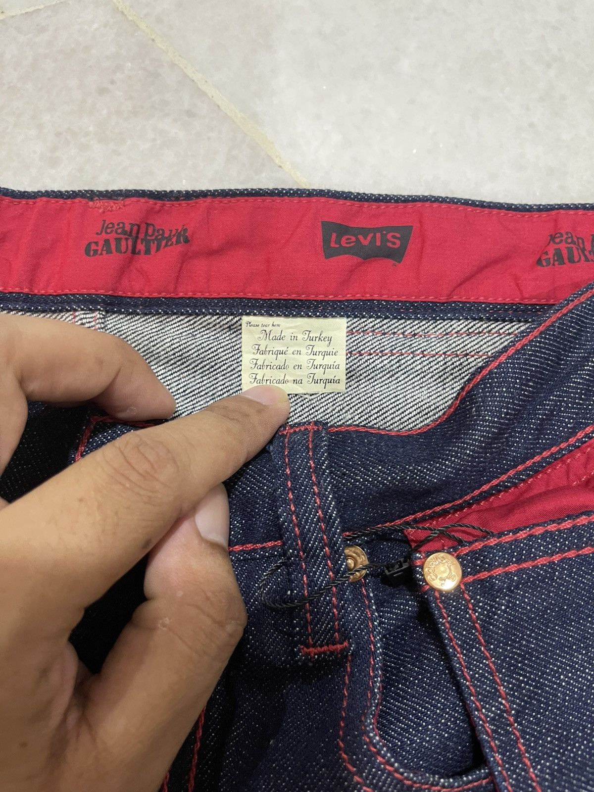 Jean Paul Gaultier Limited Edition Jean Paul Gaultier X Levis Jeans Size US 28 / EU 44 - 16 Thumbnail